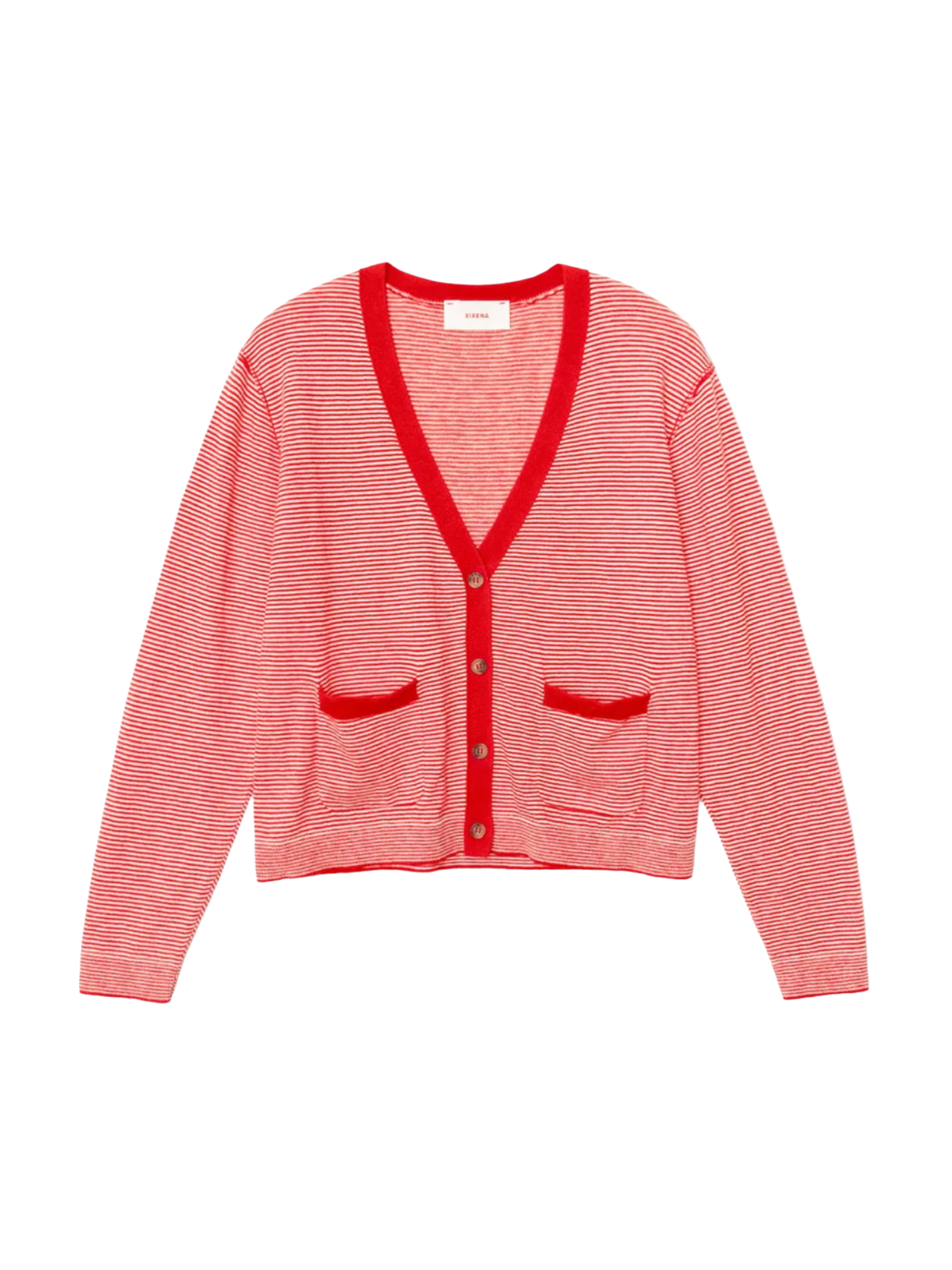 Ashton Cardigan - Red Salt