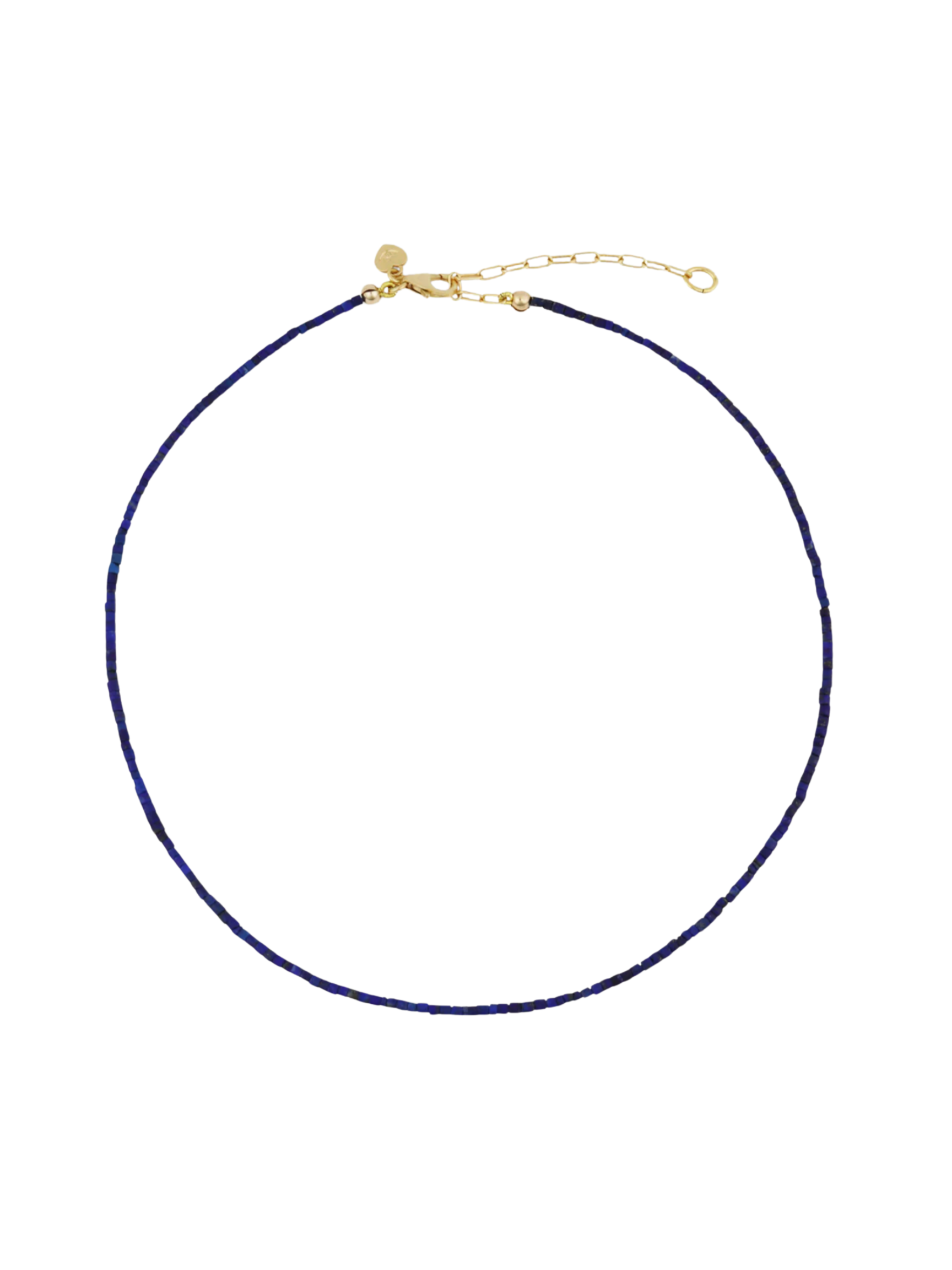 Teeny Lapis Lazuli Gemstone Necklace