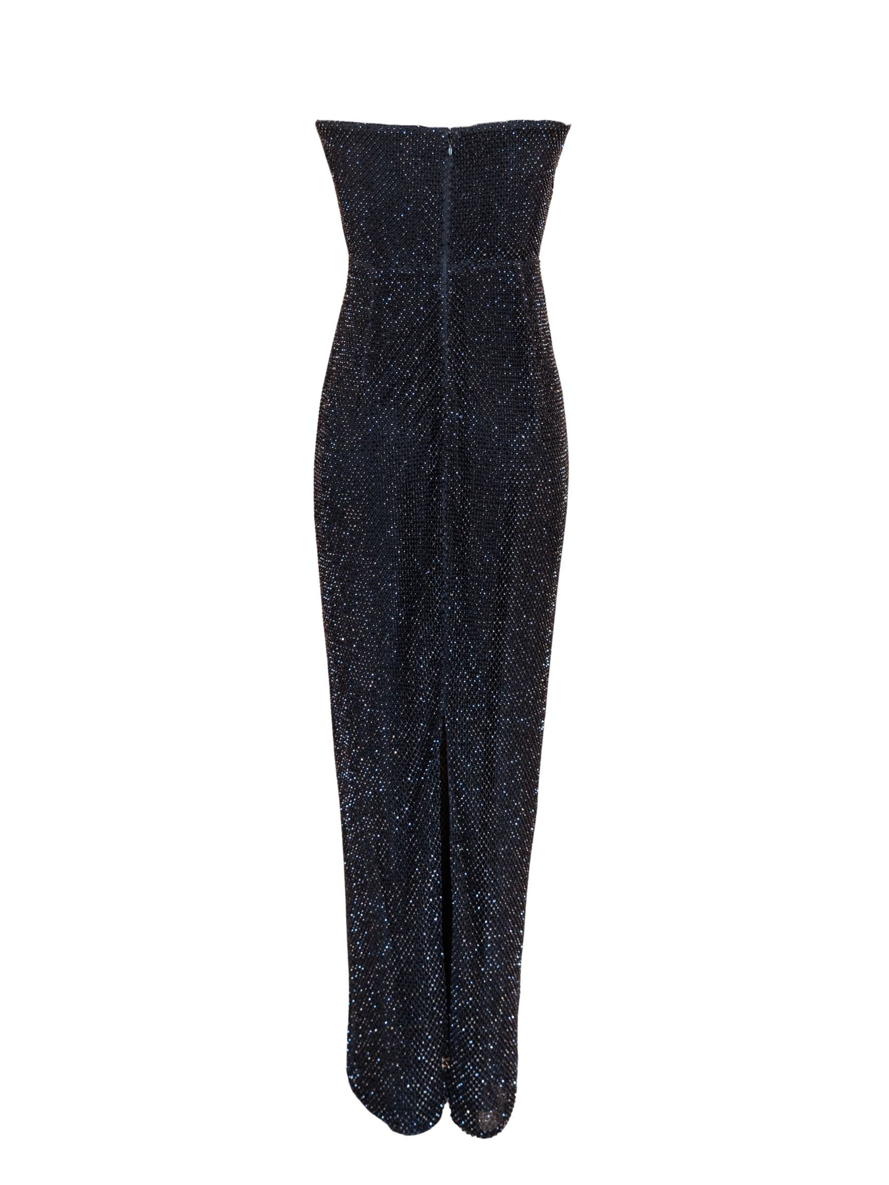 Vesper Crystal Gown - Black