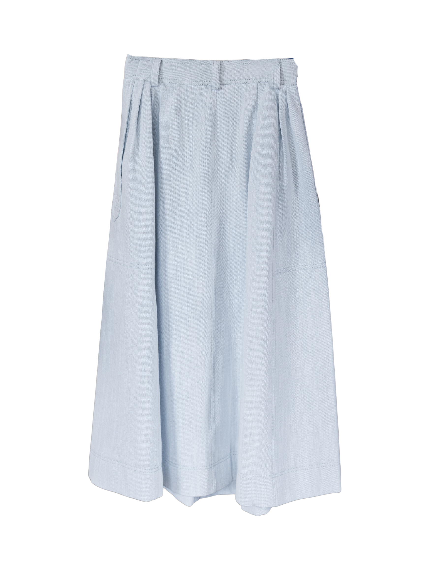 Pastel Bleached Serge - Ice Blue