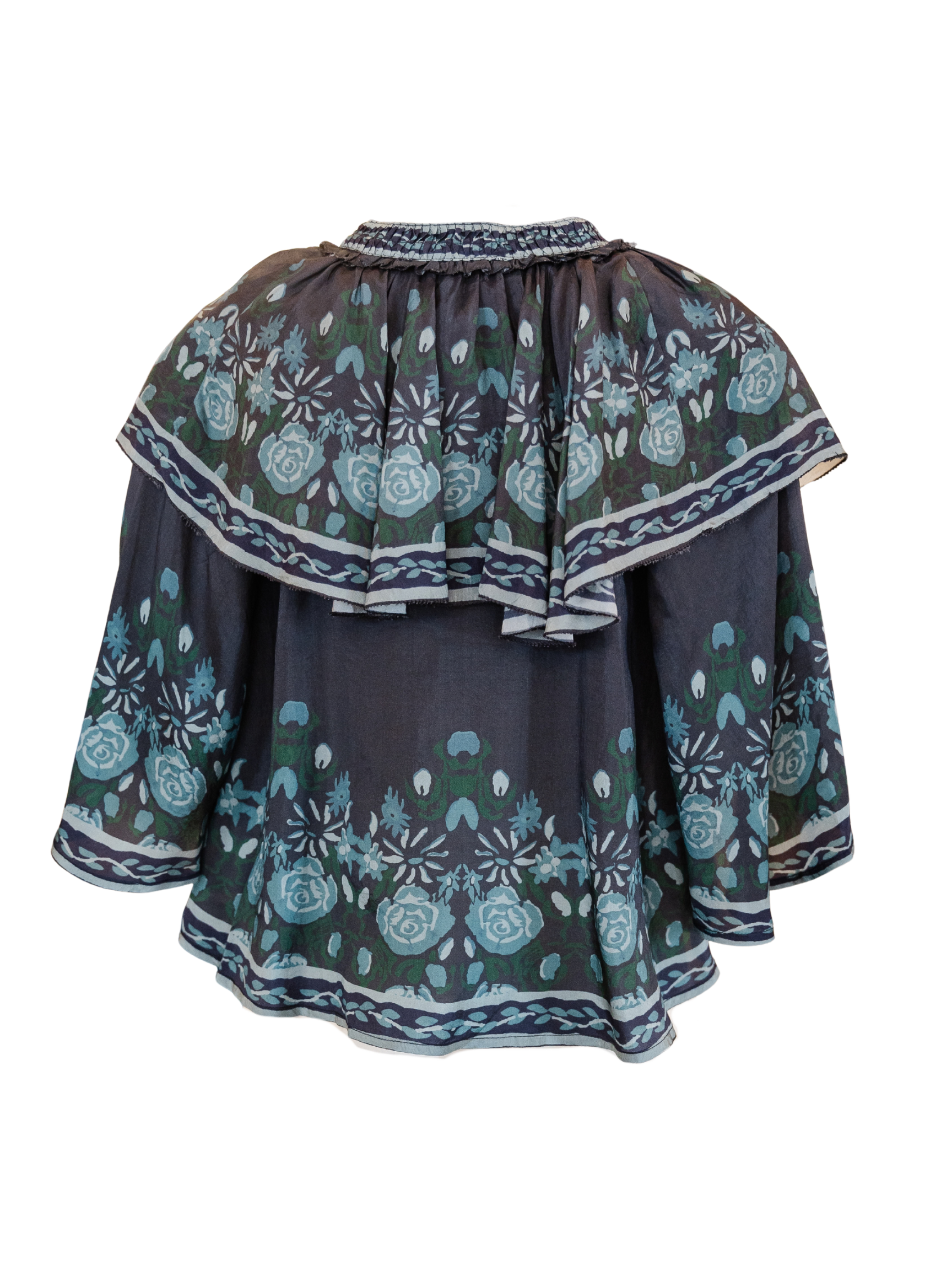 Tulla Print S/Slv Top- Multi