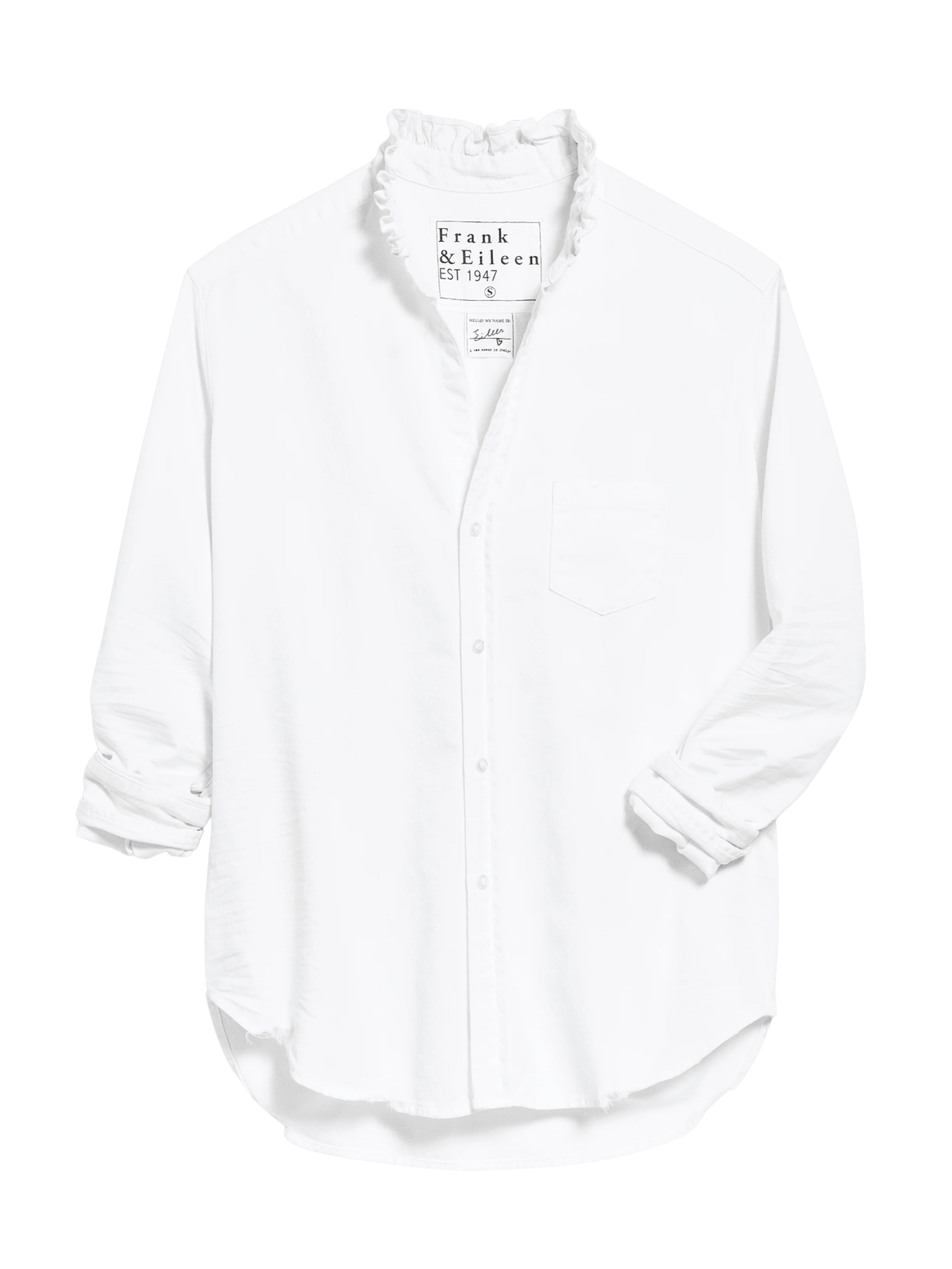 Ruffle Eileen - White