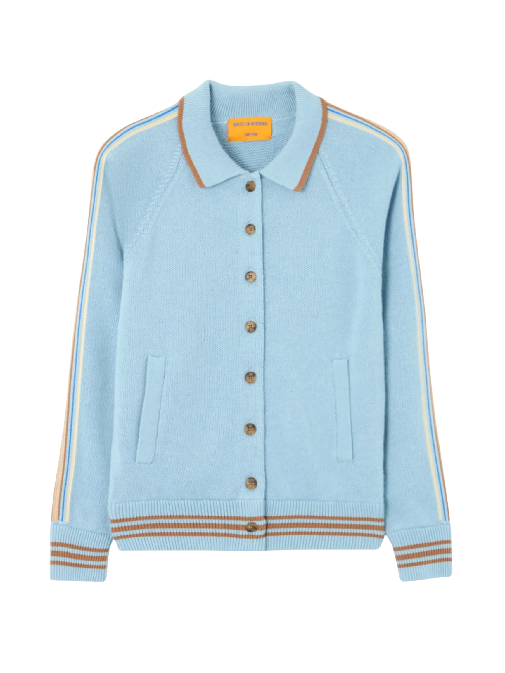 Varsity Jacket- Clear Sky