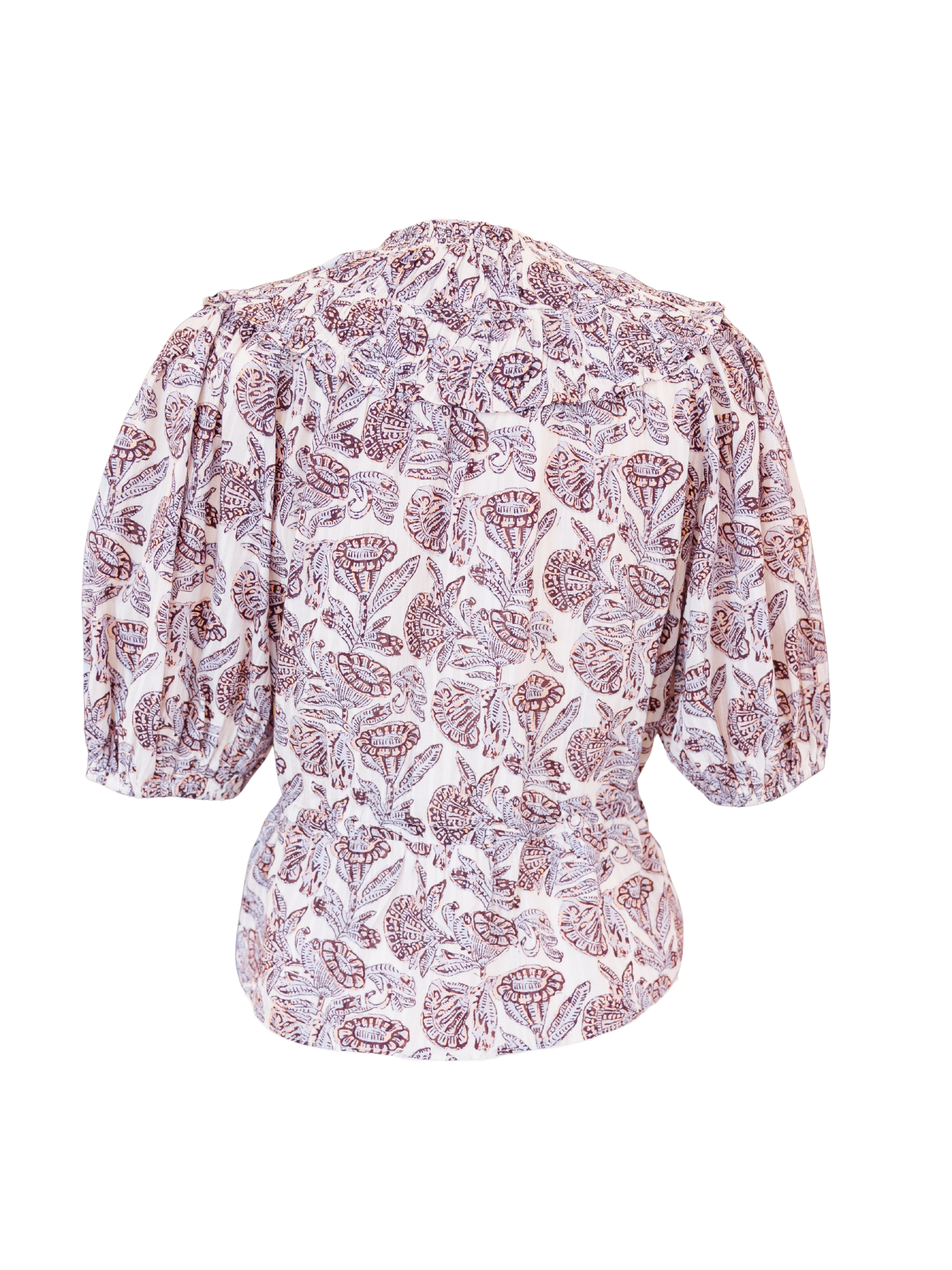 Elvie SS Cotton Top- Meadow