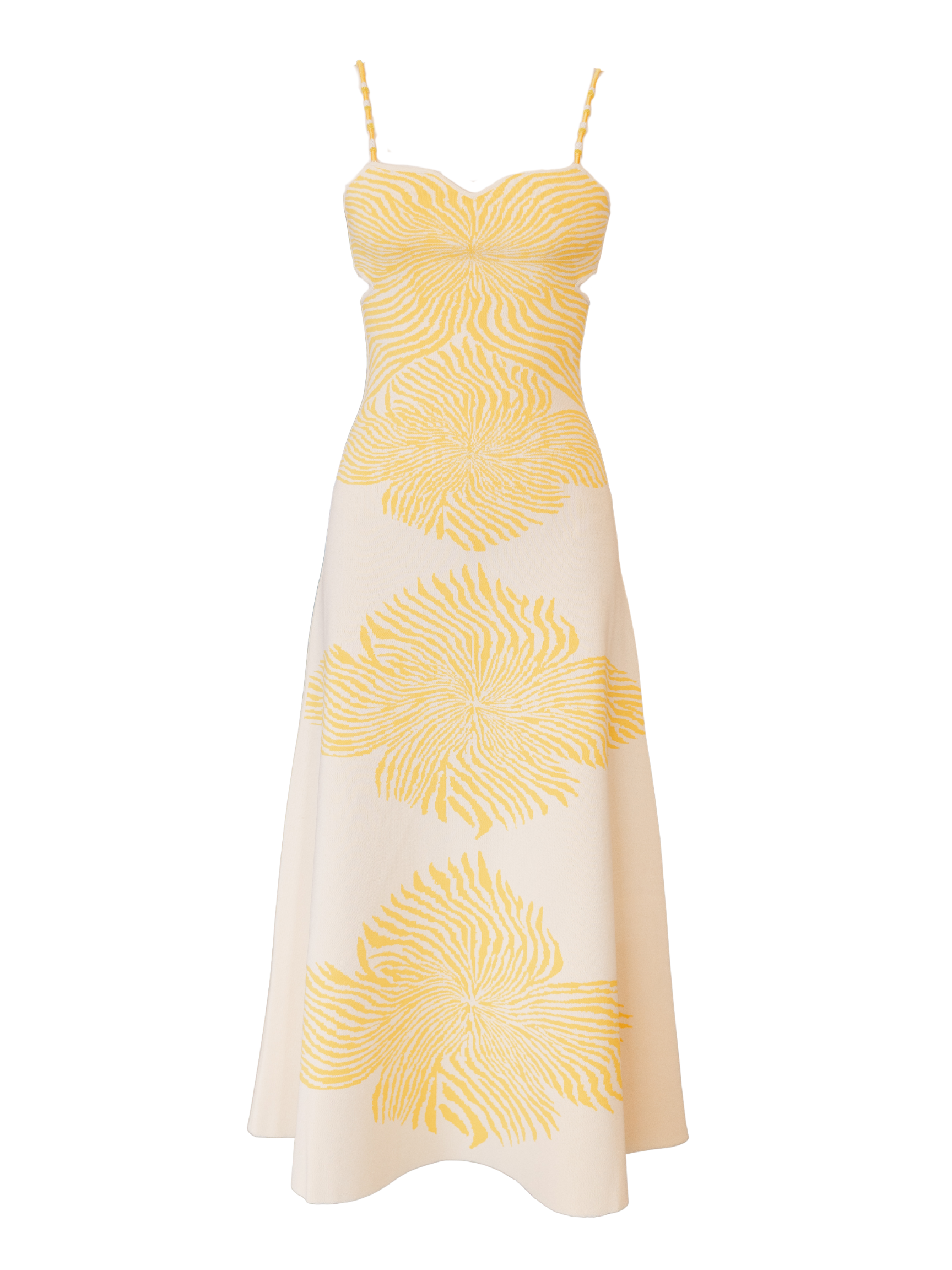 Rayana Dress - Yellow Bloom