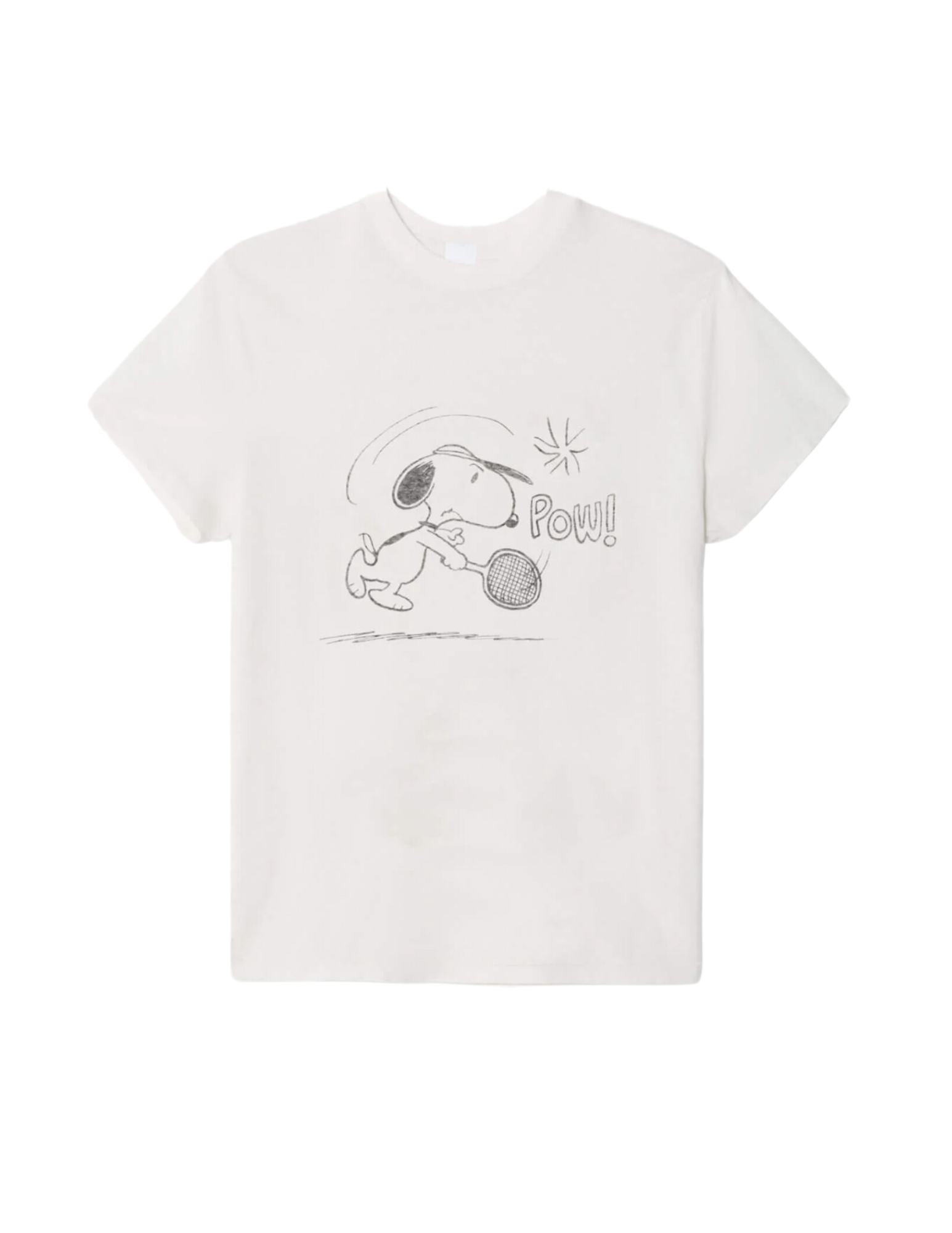 Snoopy Tee-Vintage White