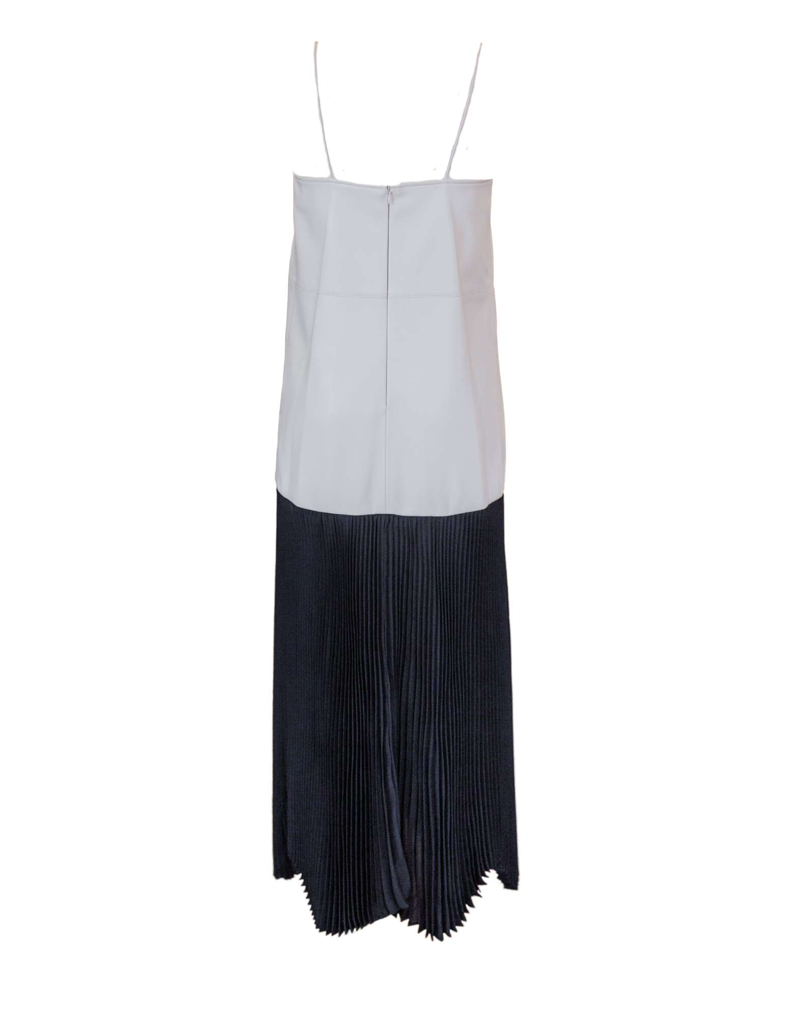 Piatta Midi Dress - Off White/Black