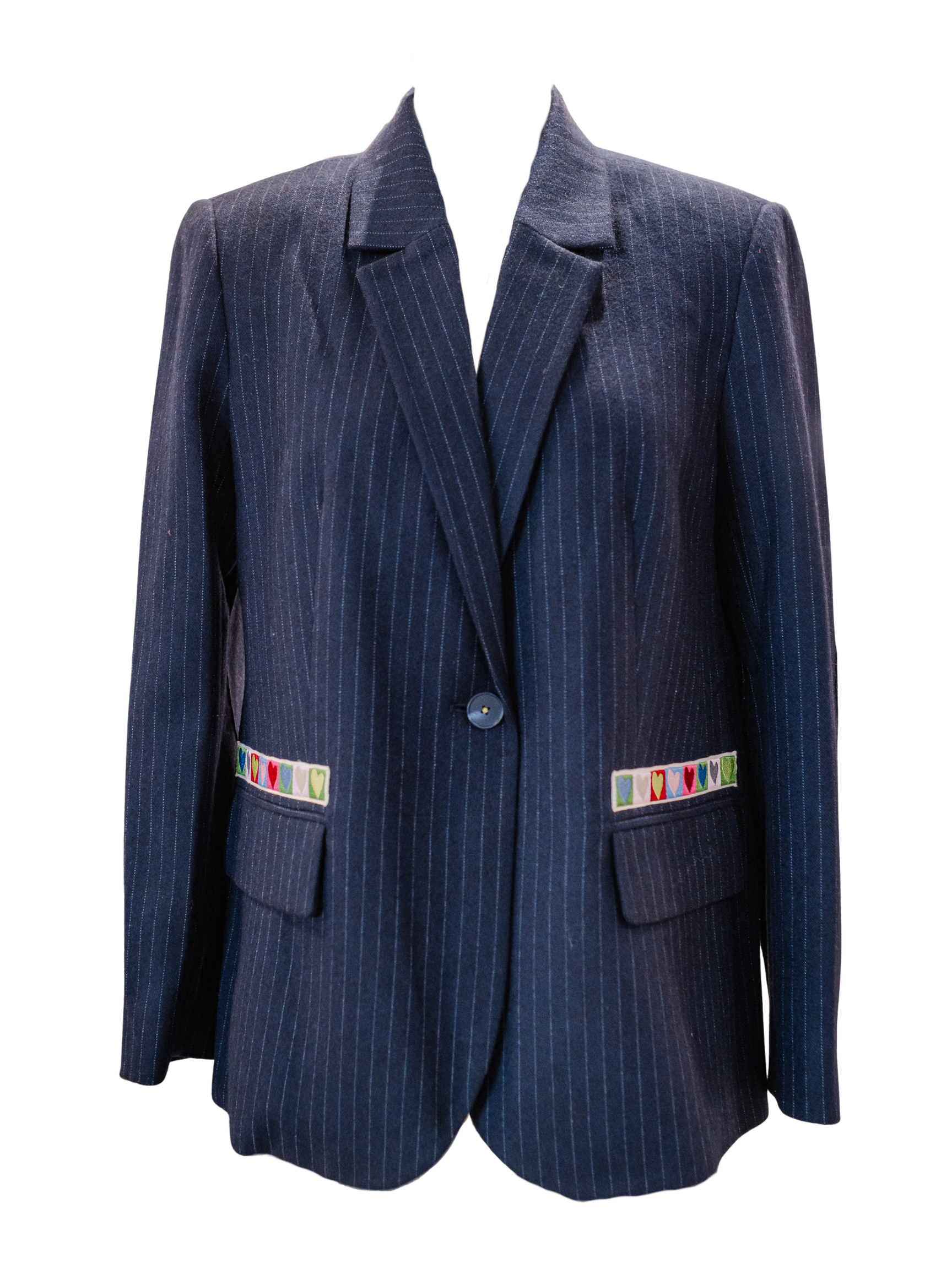 Workday Love Brigade Blazer - Indigo Blue