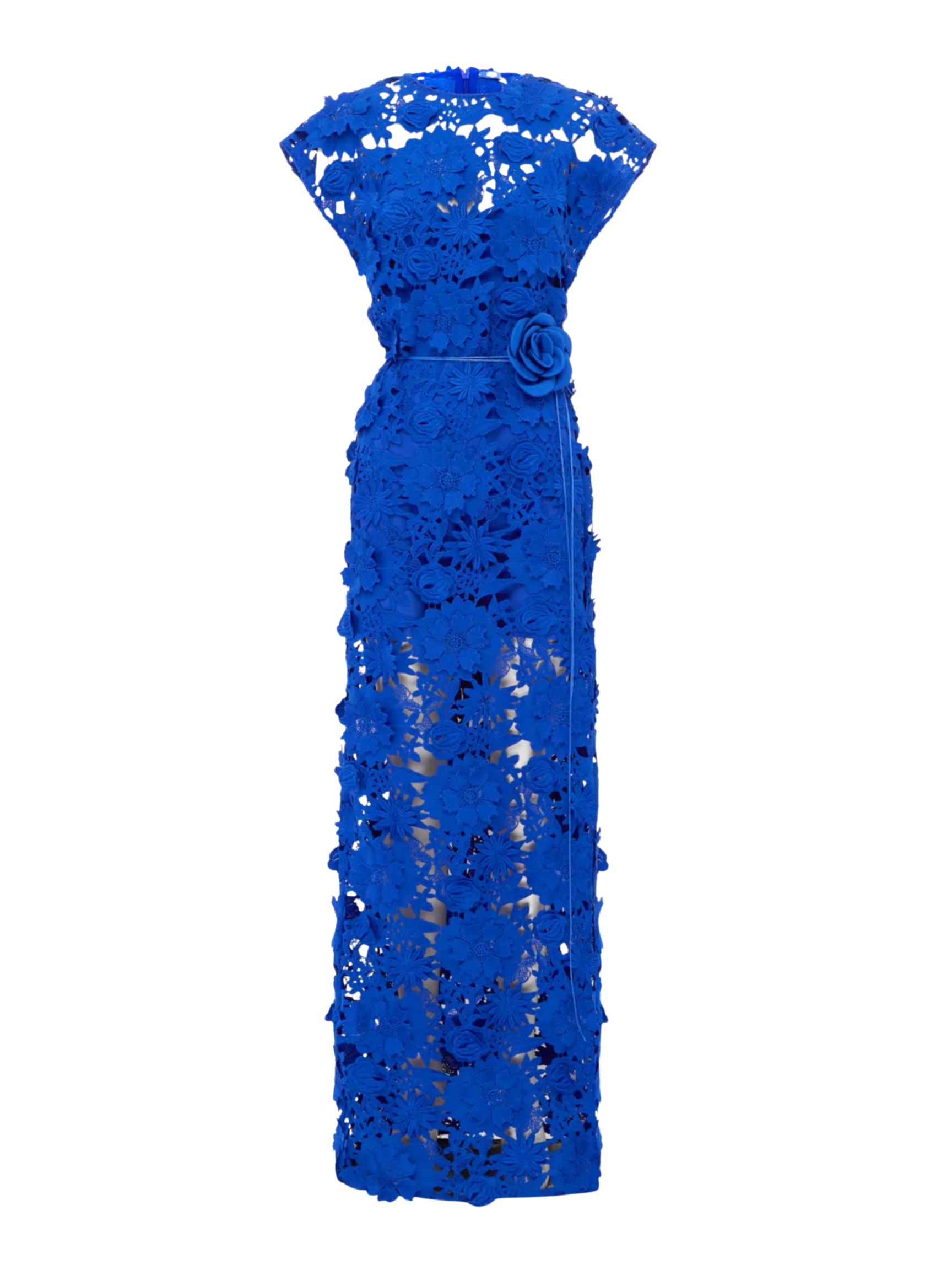 Alena Lace Maxi Dress - Lapis