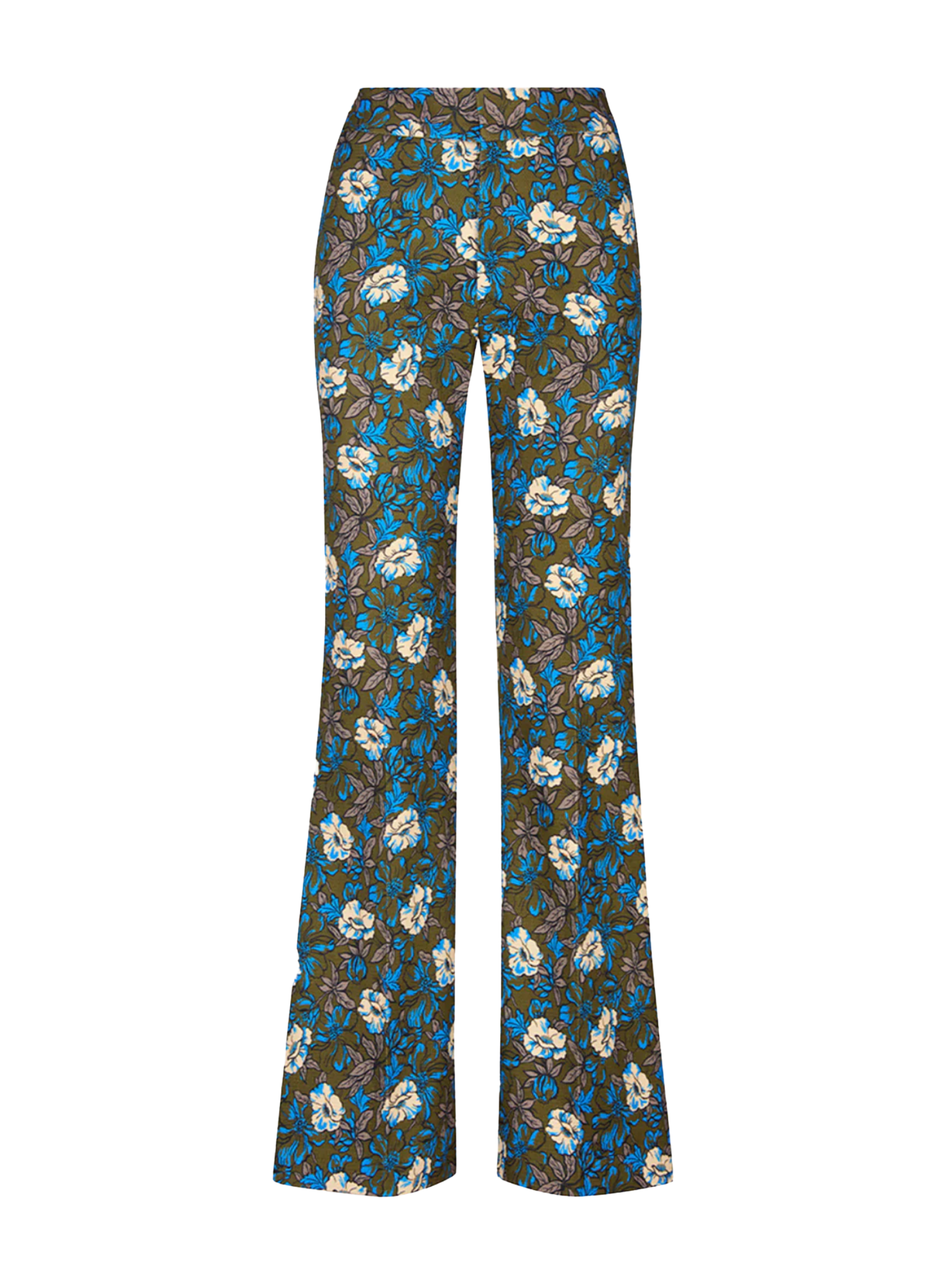 Classic Pant - Olive Floral