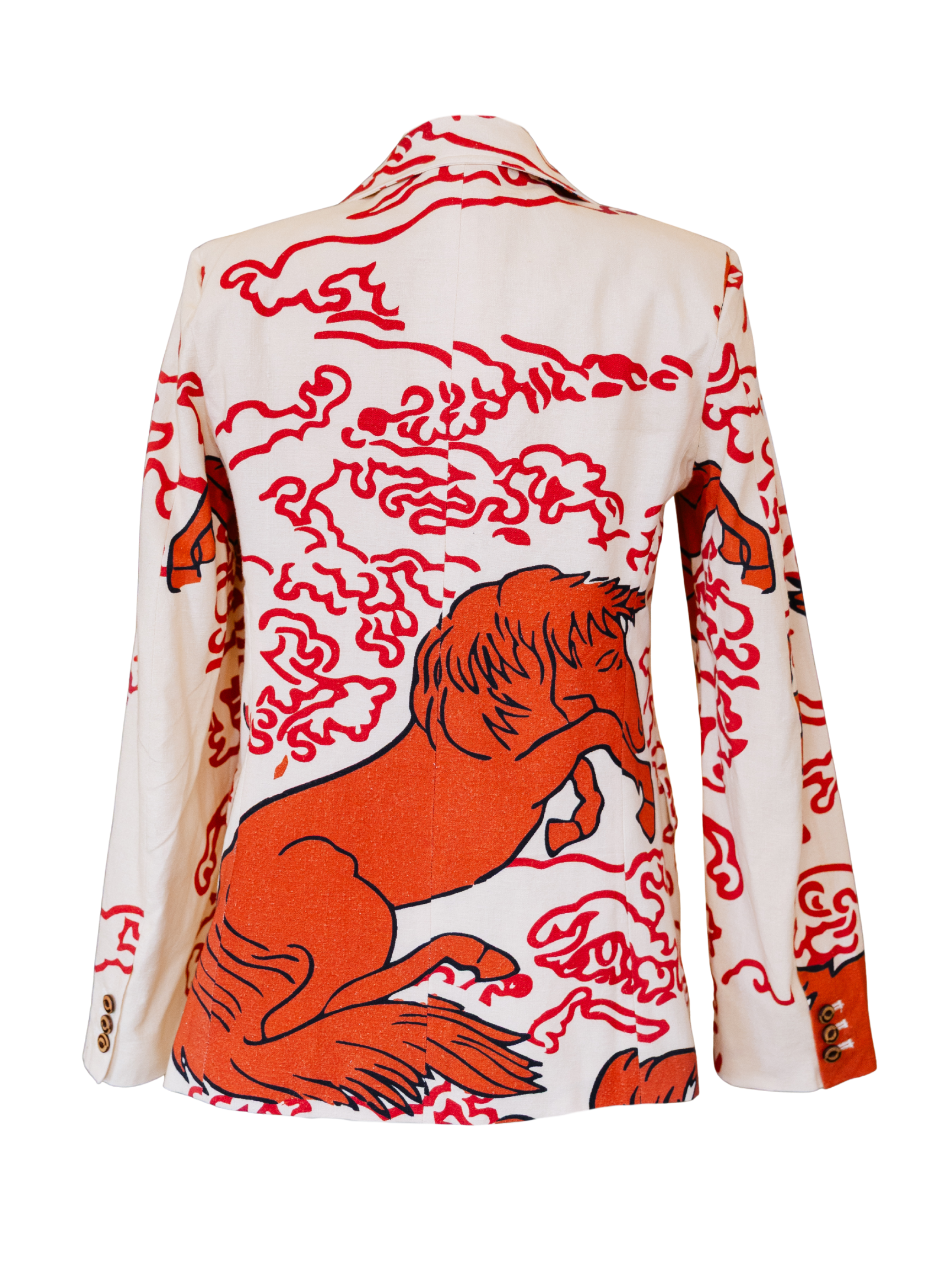 Afternoon Rouge Pegasus Blazer - Off-White