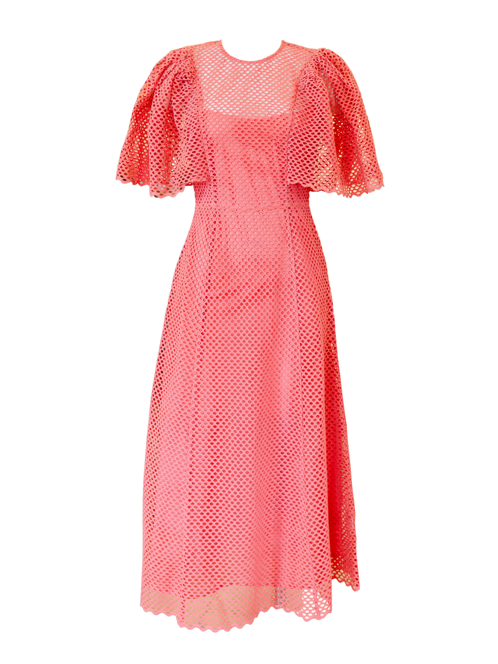 Gracelle Eyelet Cotton Dress- Dahlia Dah