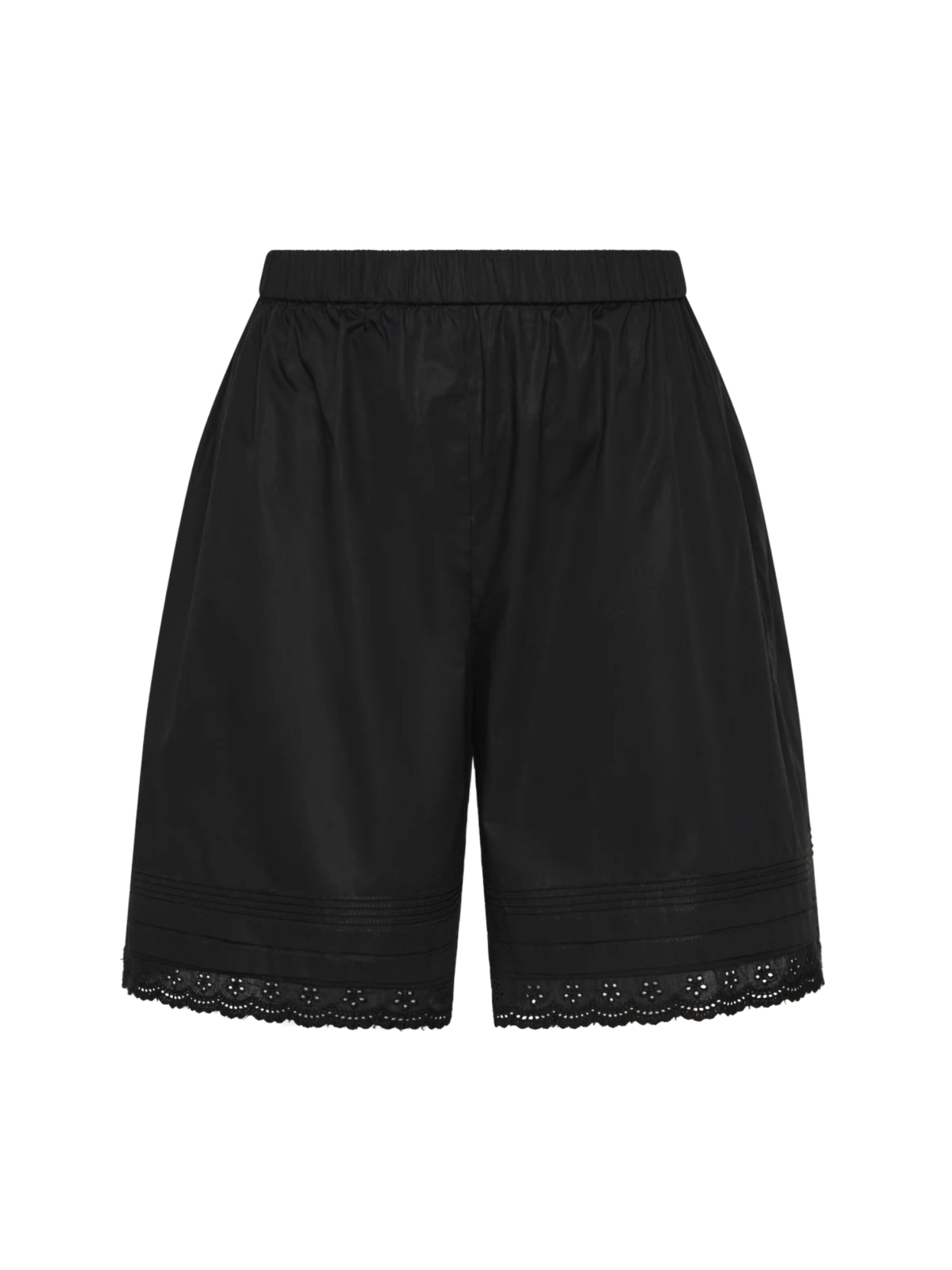 Filomena Short - Fiore Lace Black