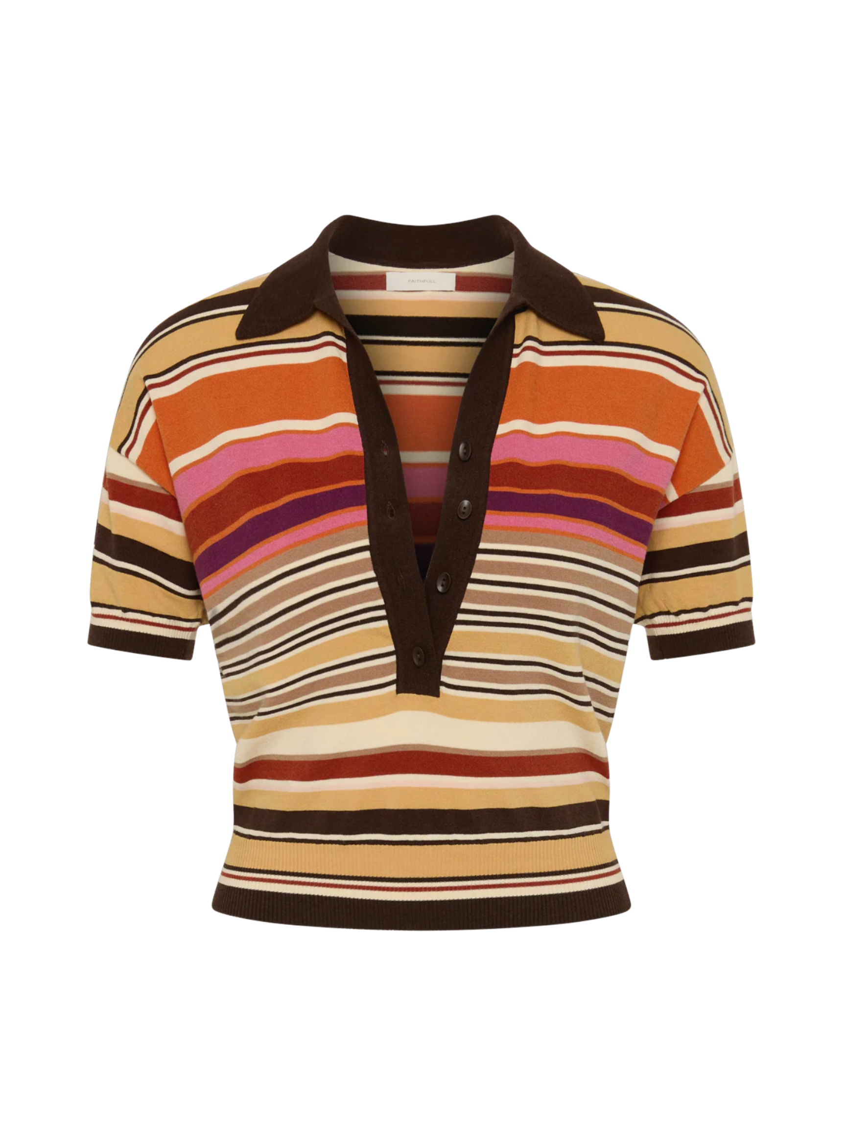 Sable Polo Shirt - Murano Stripe