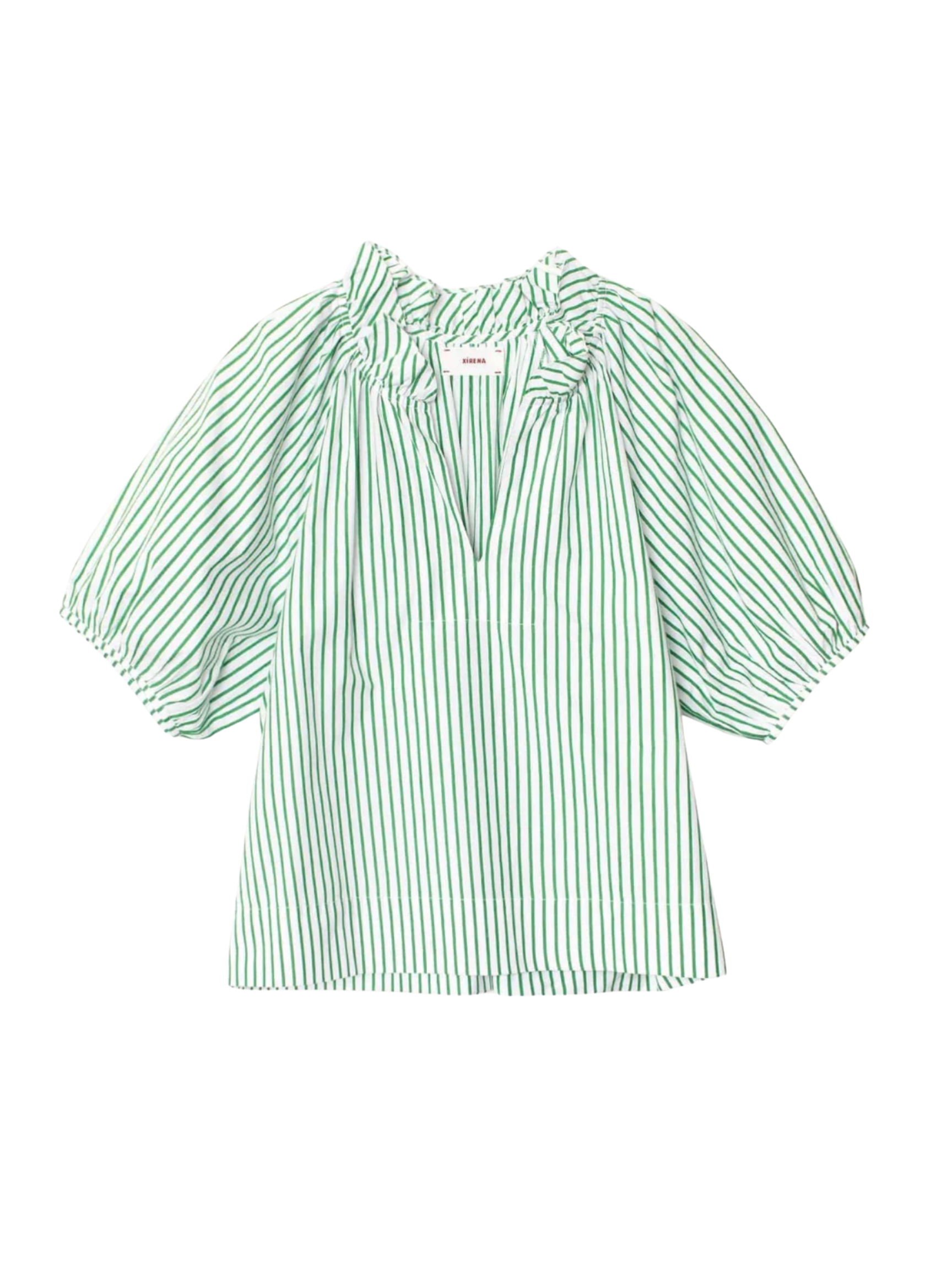 Clementine Top - Trellis Green