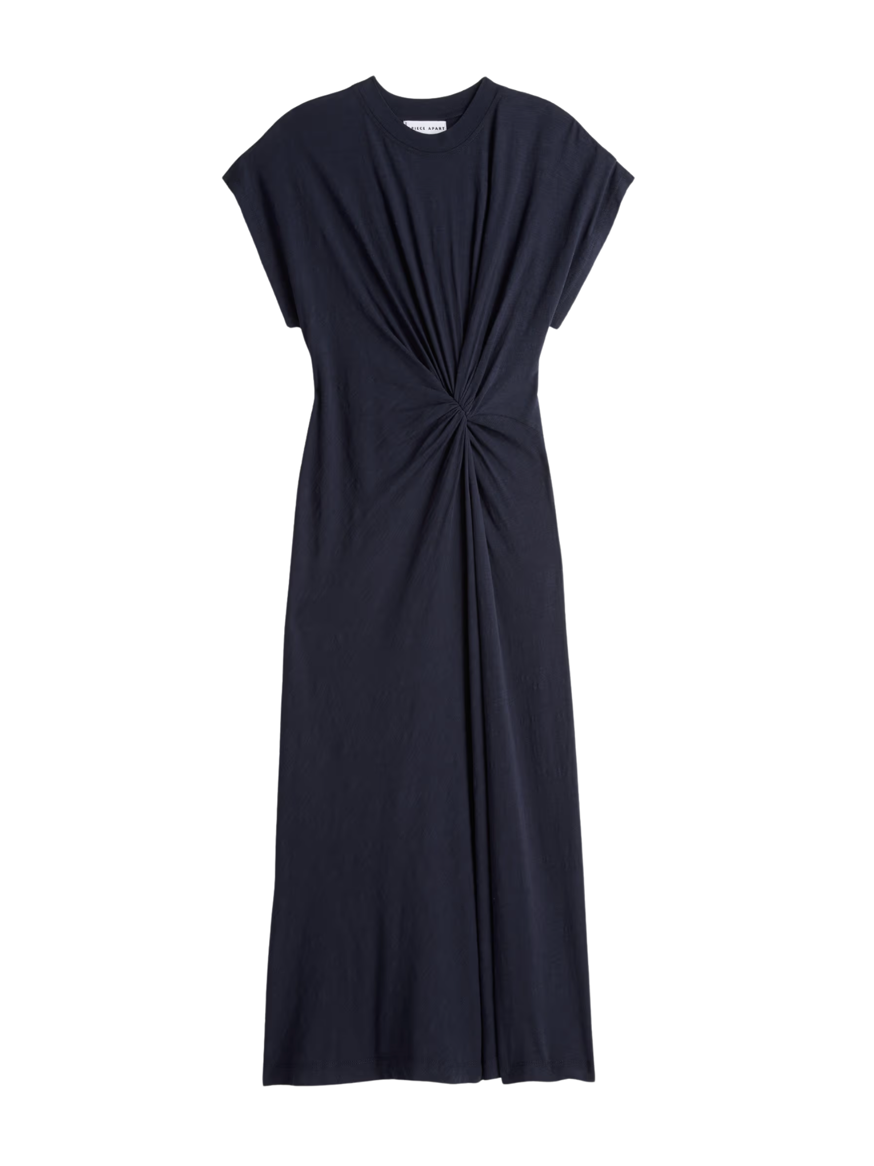 Volta Twist Dress - Navy Navy