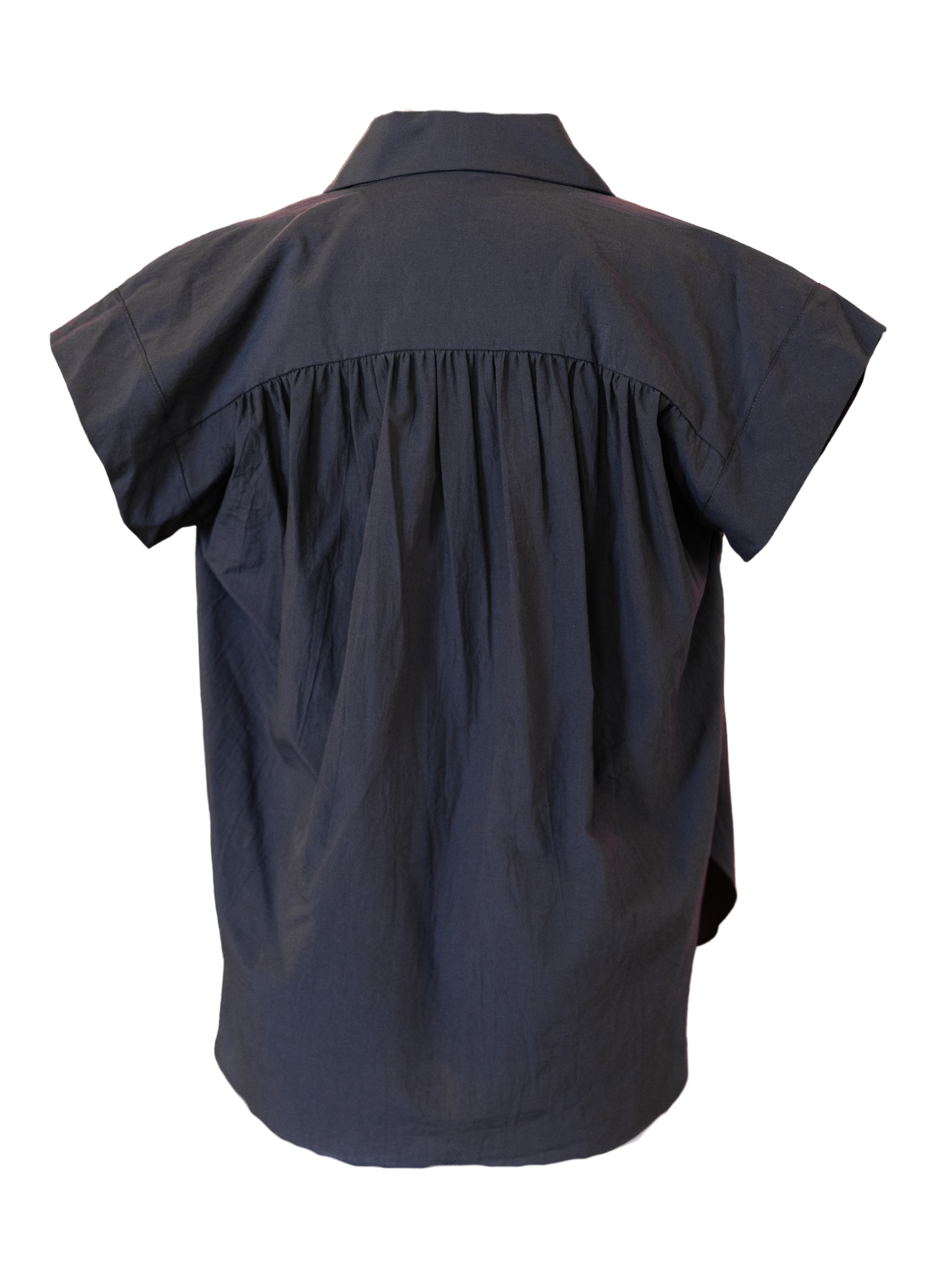 Trinity Top in Brushed Cotton -Chocolate