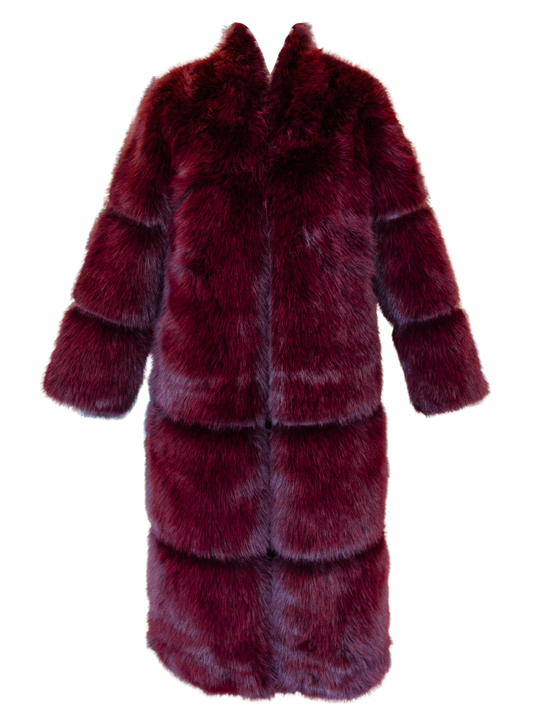 Sylke Sable Coat - Merlot