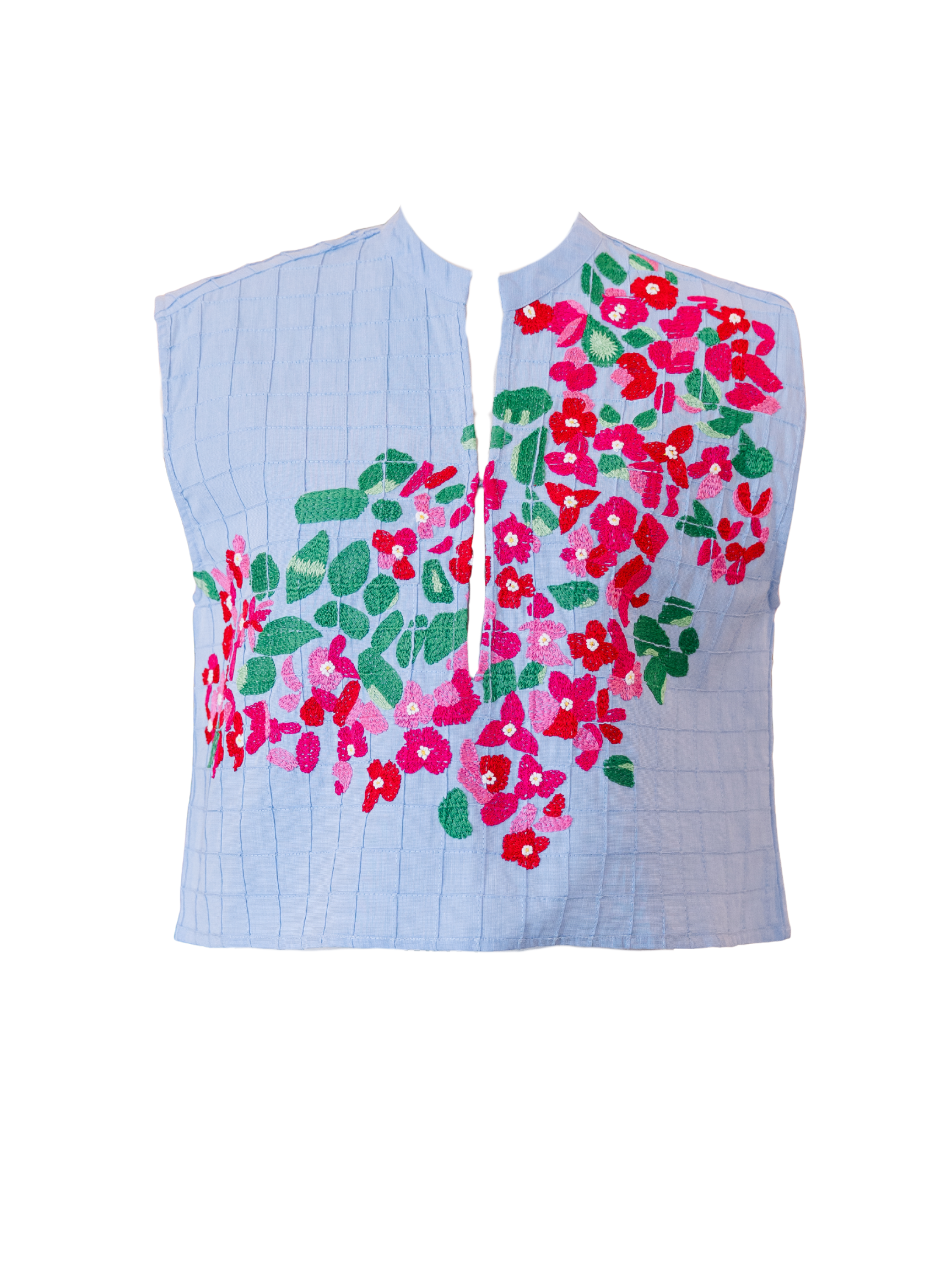 Gaia Top - Blue Chine