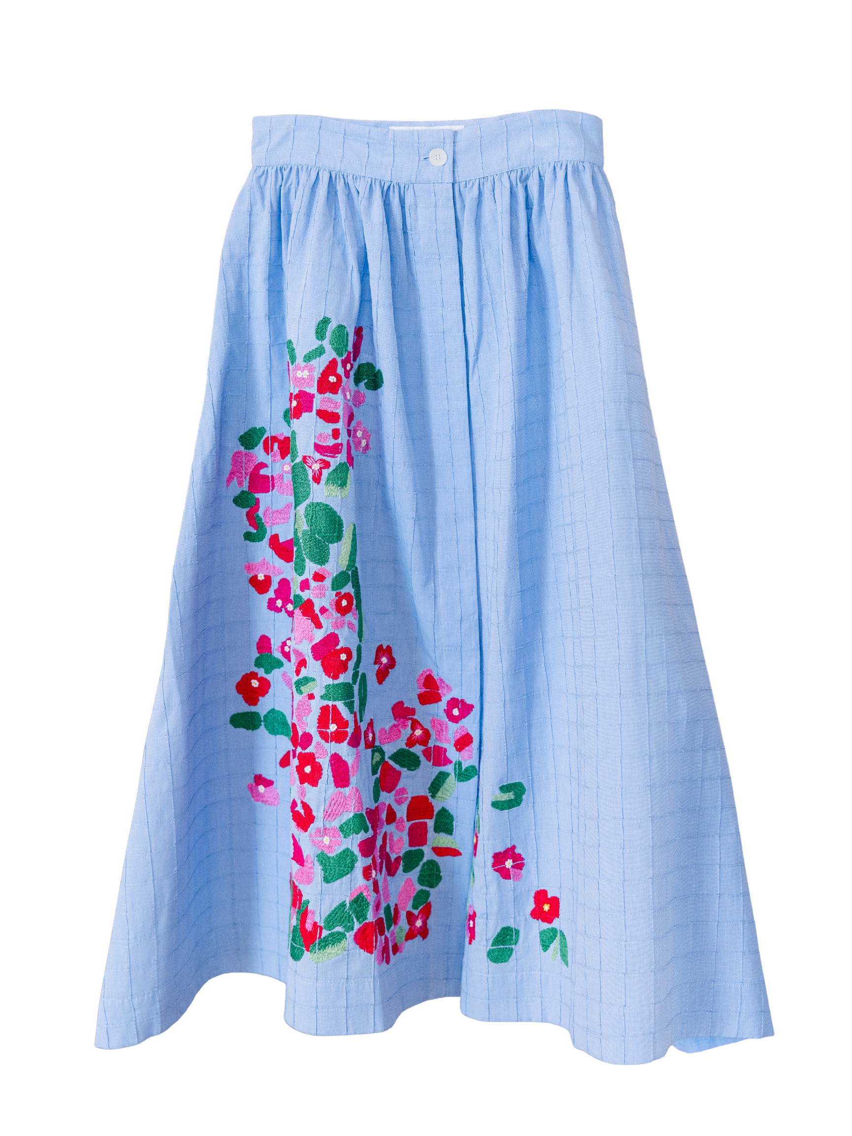 Mona Skirt - Blue Chine