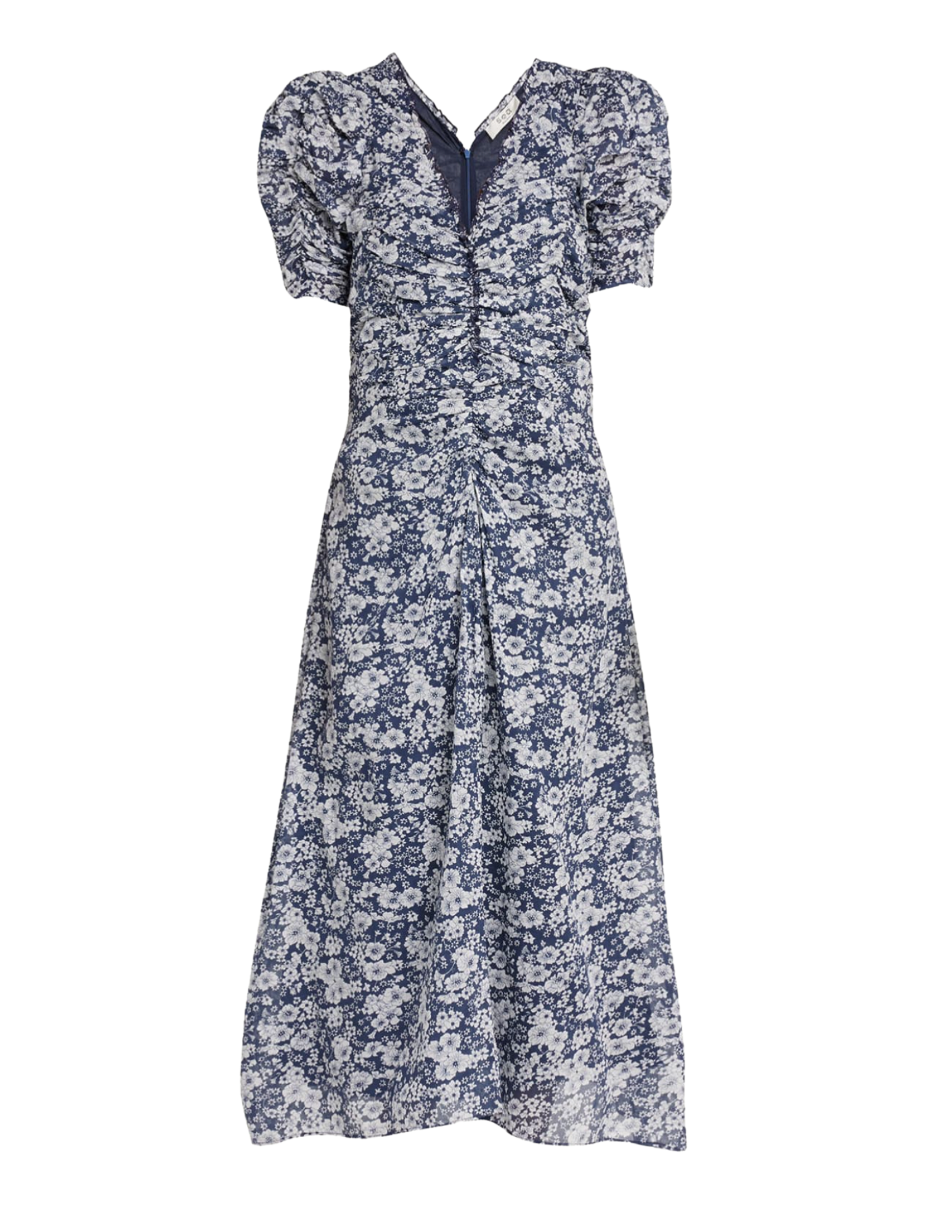 Suzie Short Sleeve Dress - Navy