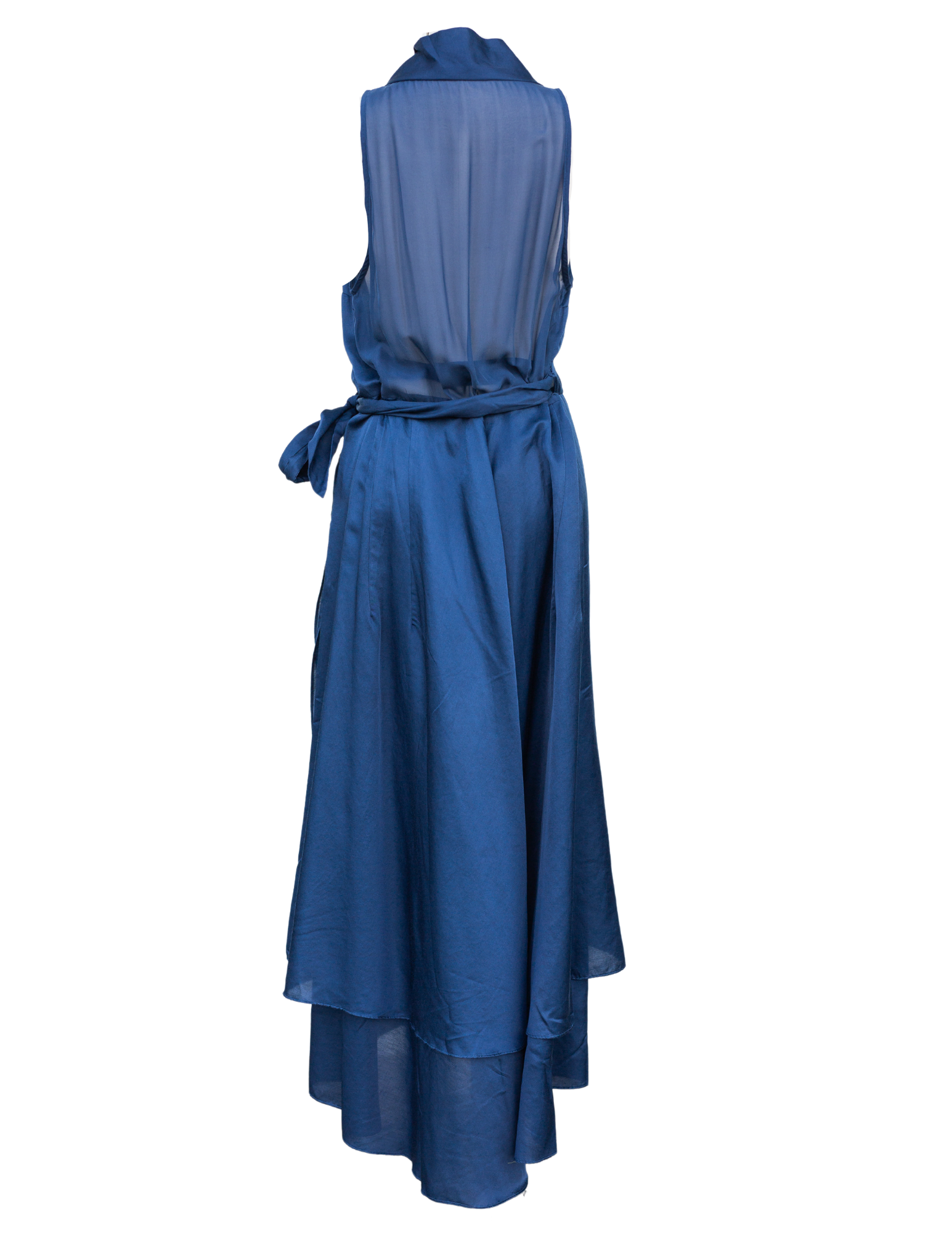 Floris Wrap Dress - French Blue
