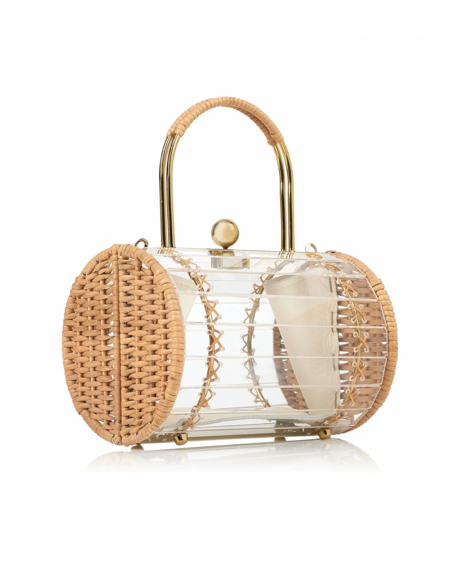 Alix Bag - Gold Crystal