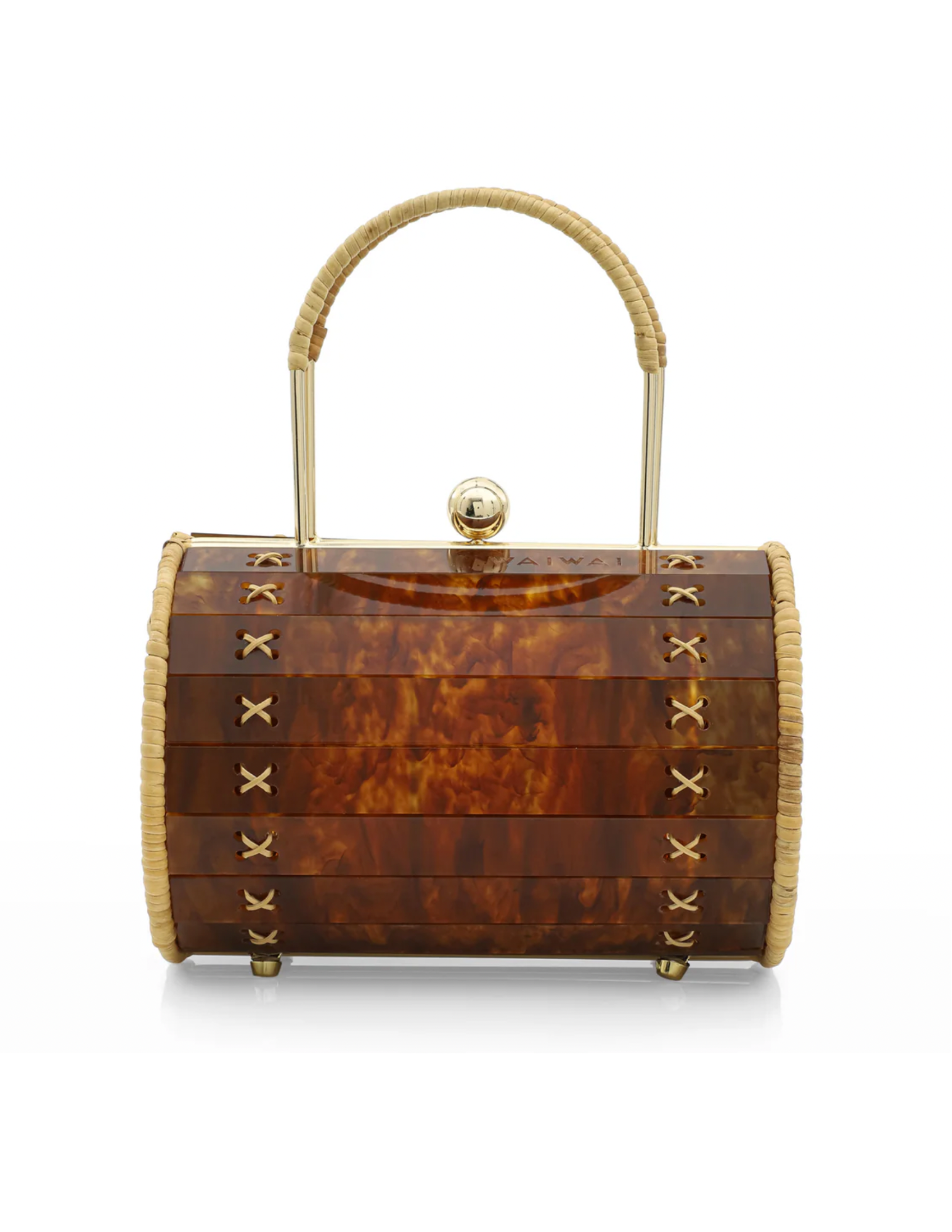 Alix Bag - Gold Turtle