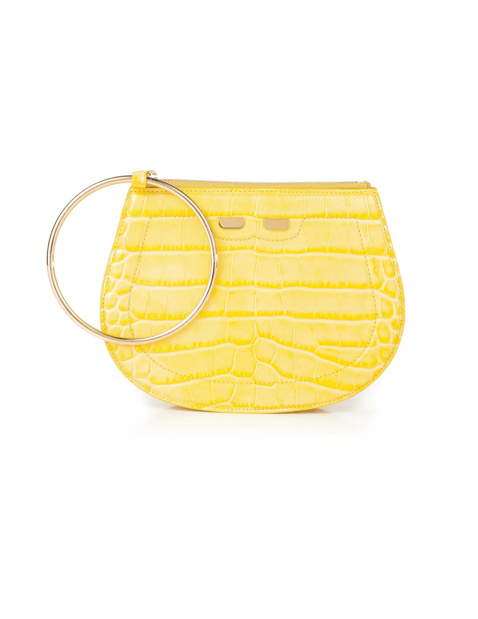 Ellie Bangle- Yellow Gator