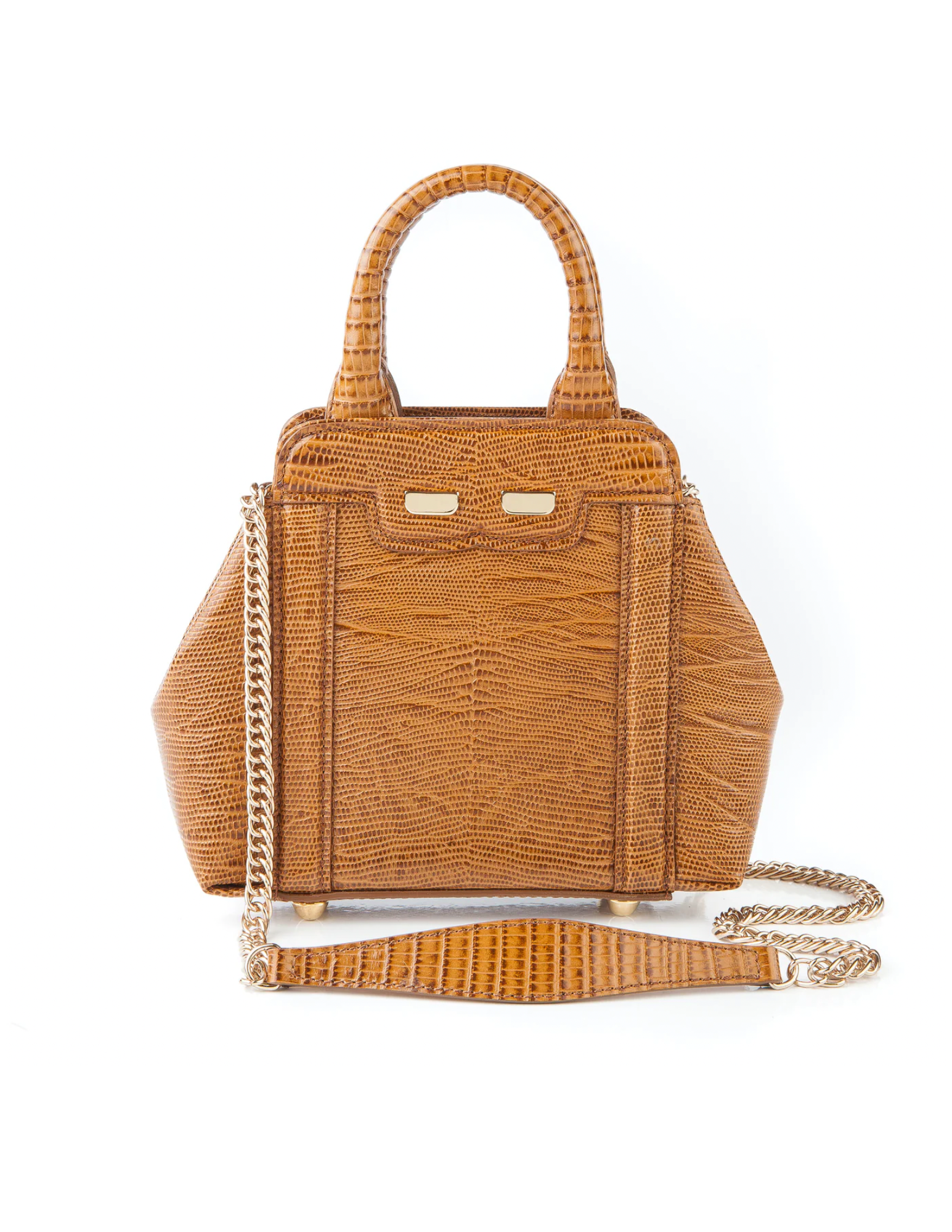 Mini Nott Bag - Camel Lizard