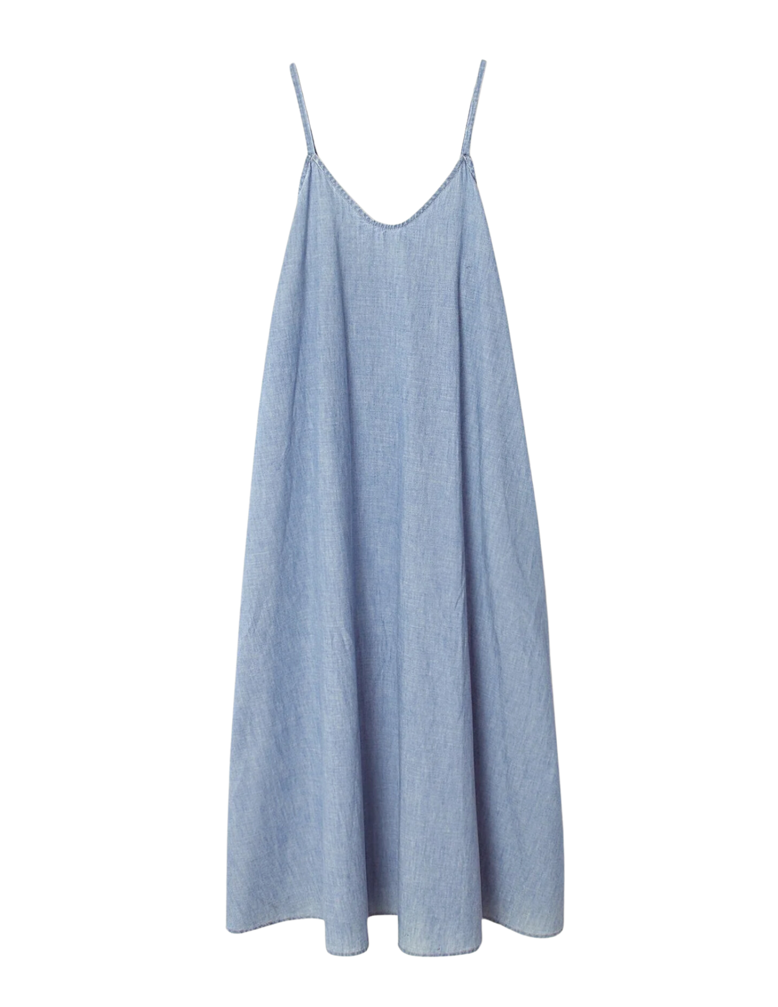 Teague Dress - Dusty Blue