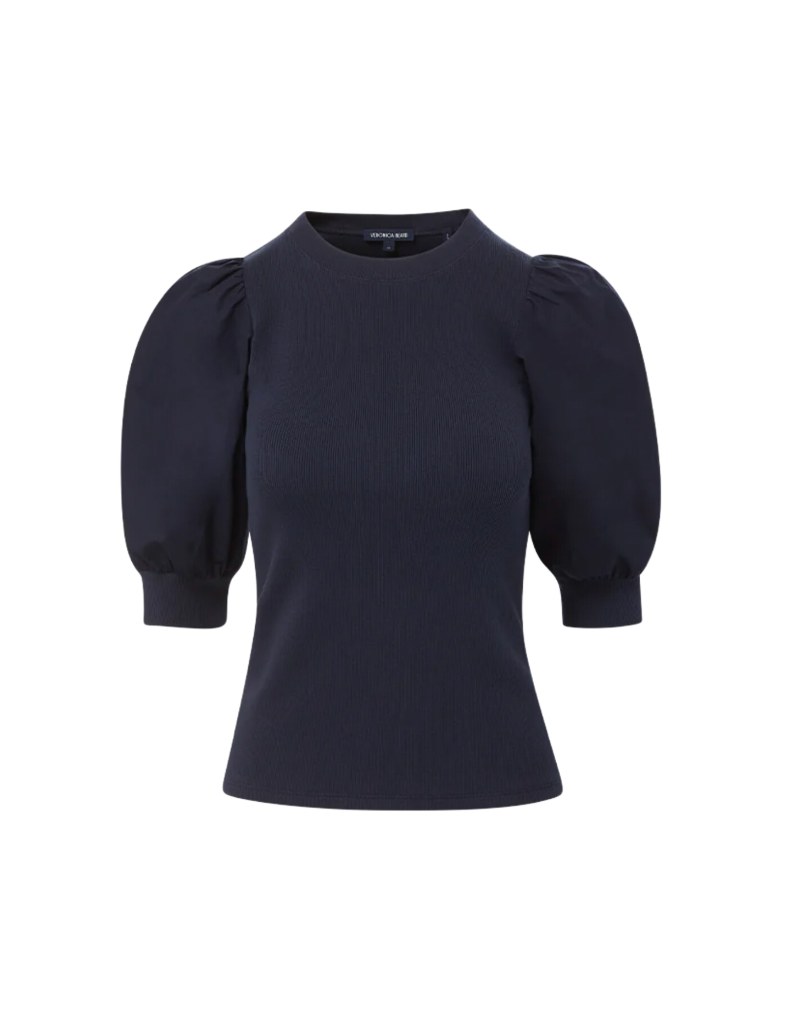 Crew Neck Coralee Top - Navy