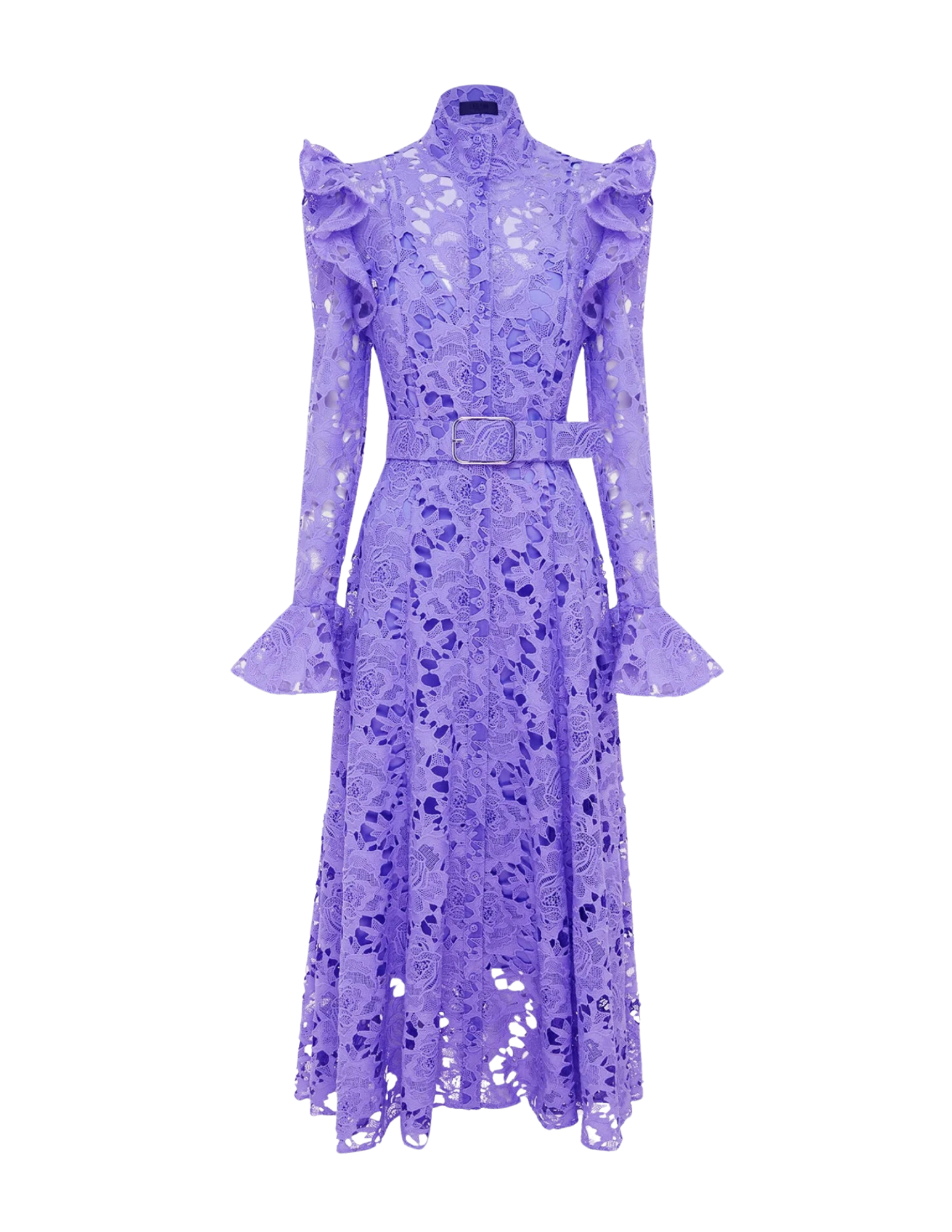 Aliyah Lace Butterfly Midi - Lavender