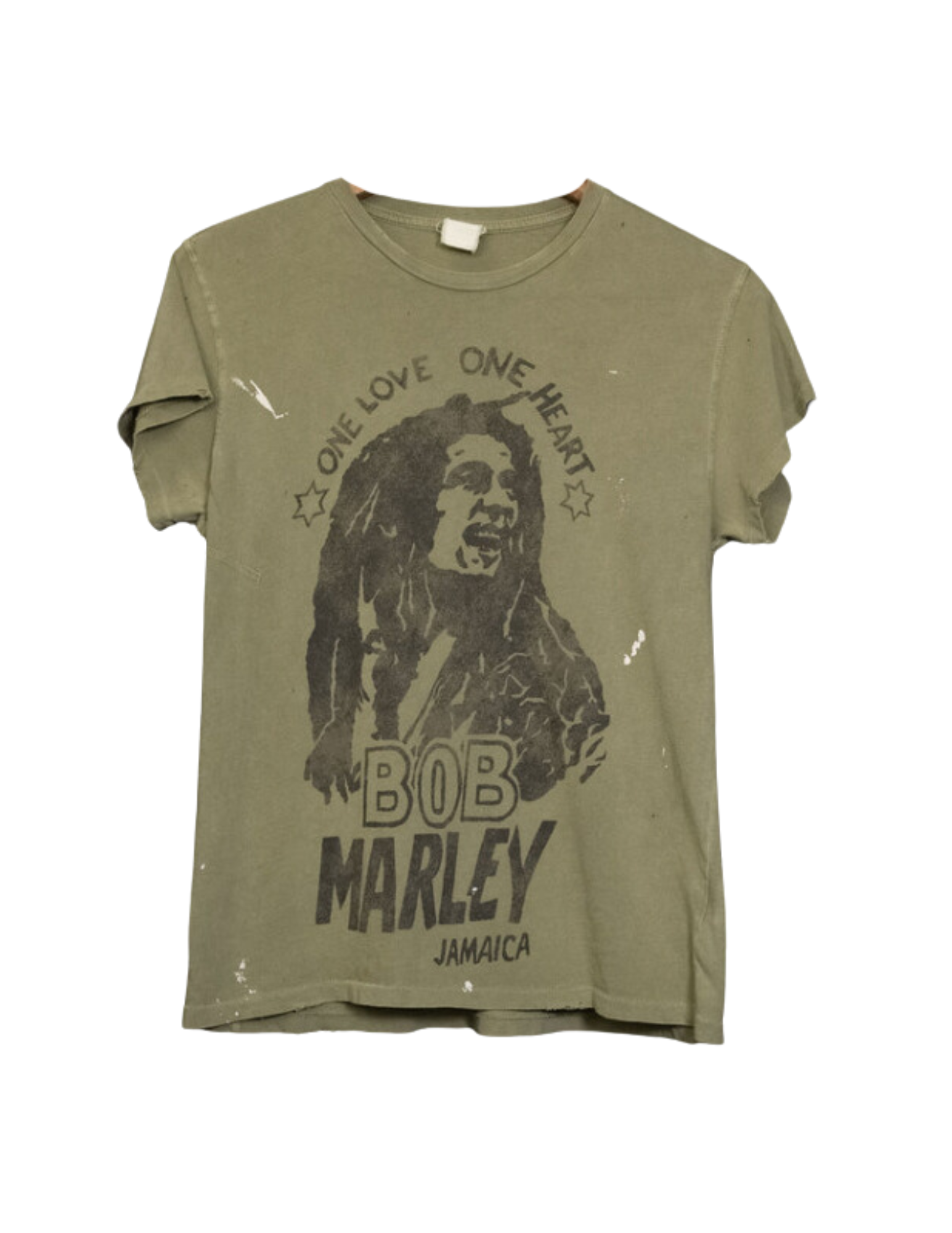 Bob Marley Crew Tee - Fatigue