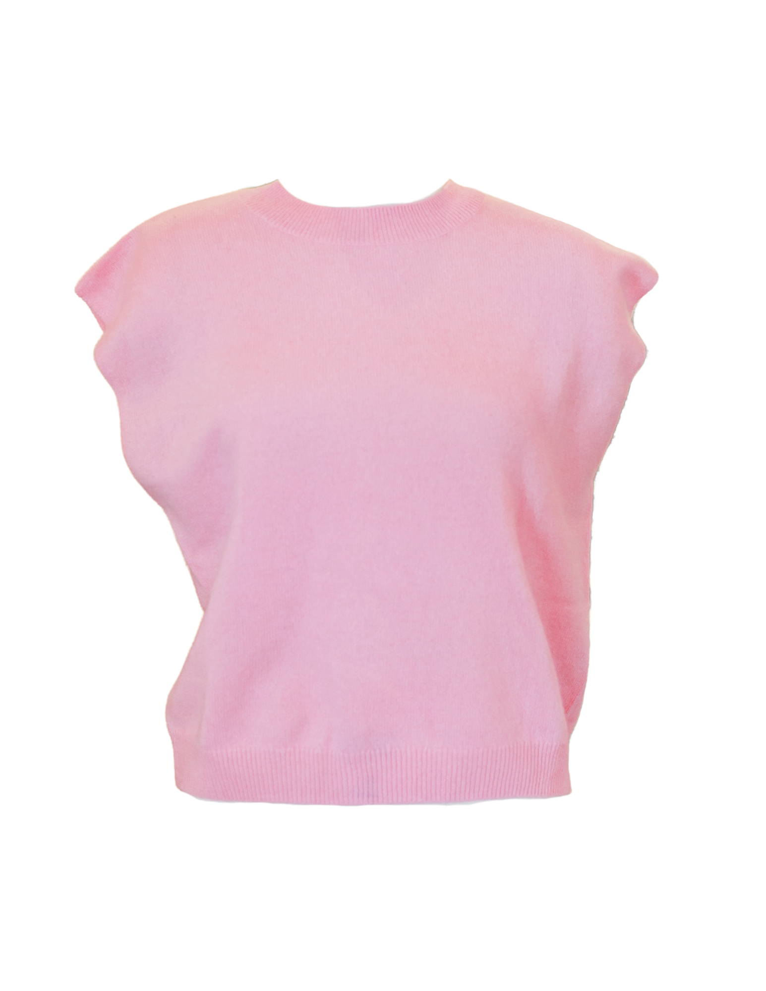 Lucca Crew Neck Tank - Bubble Gum