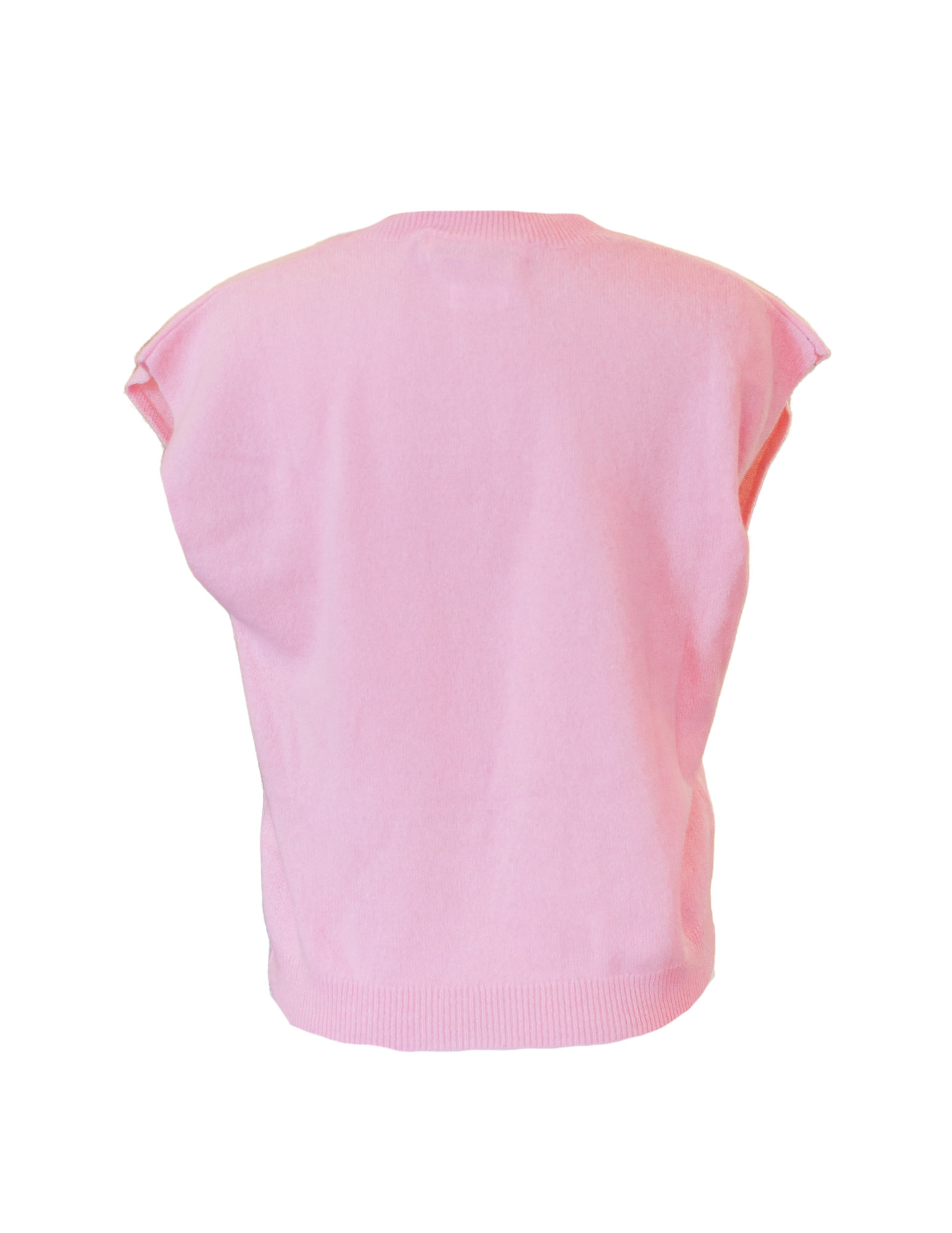 Lucca Crew Neck Tank - Bubble Gum