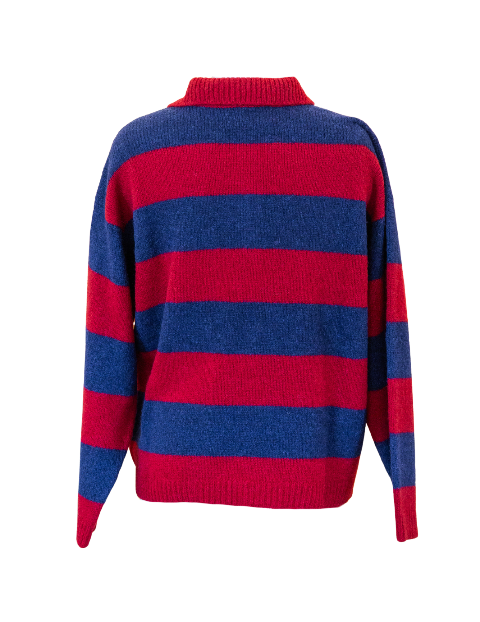 Brenton Sweater - Red Blue