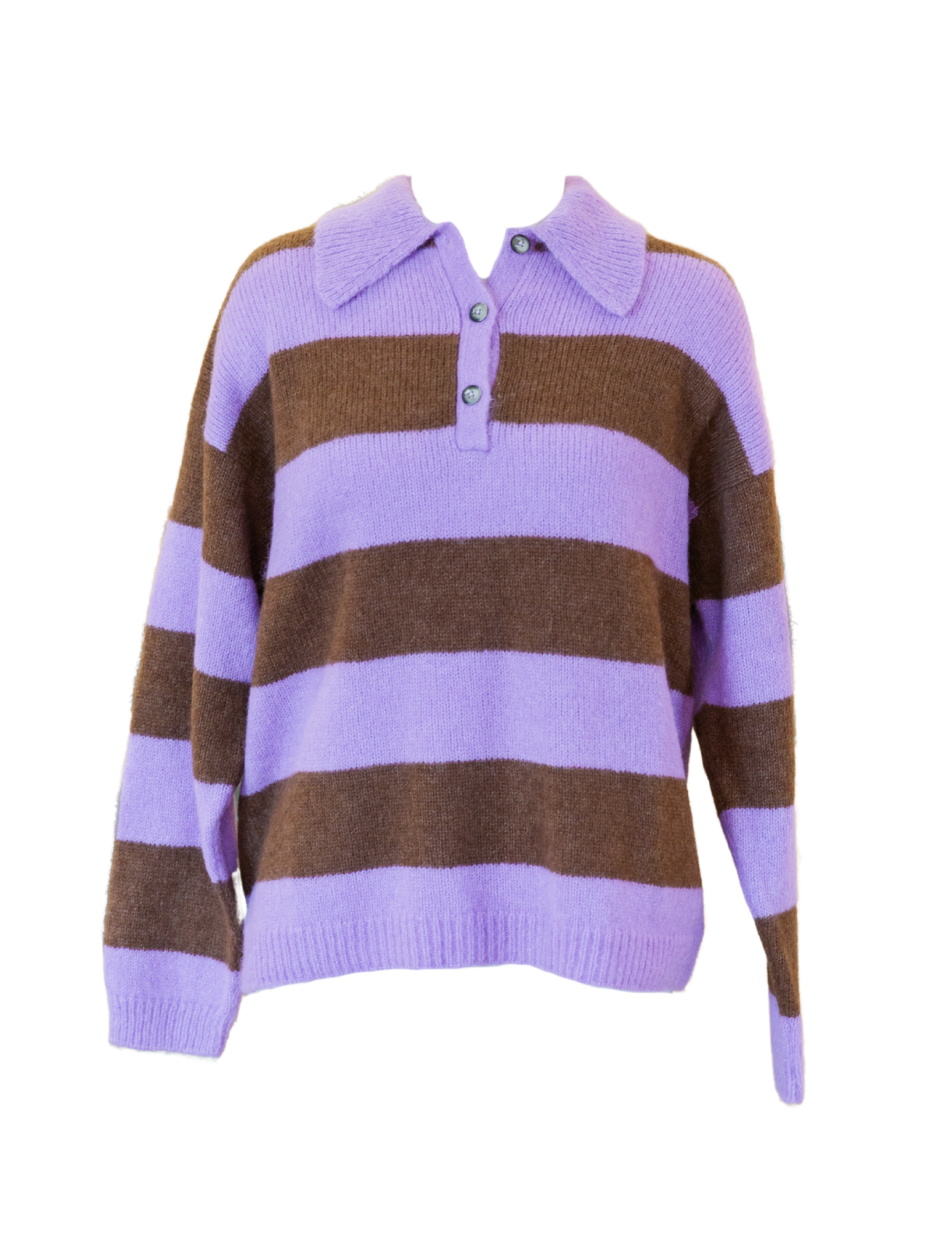 Brenton Sweater - Violet Rust