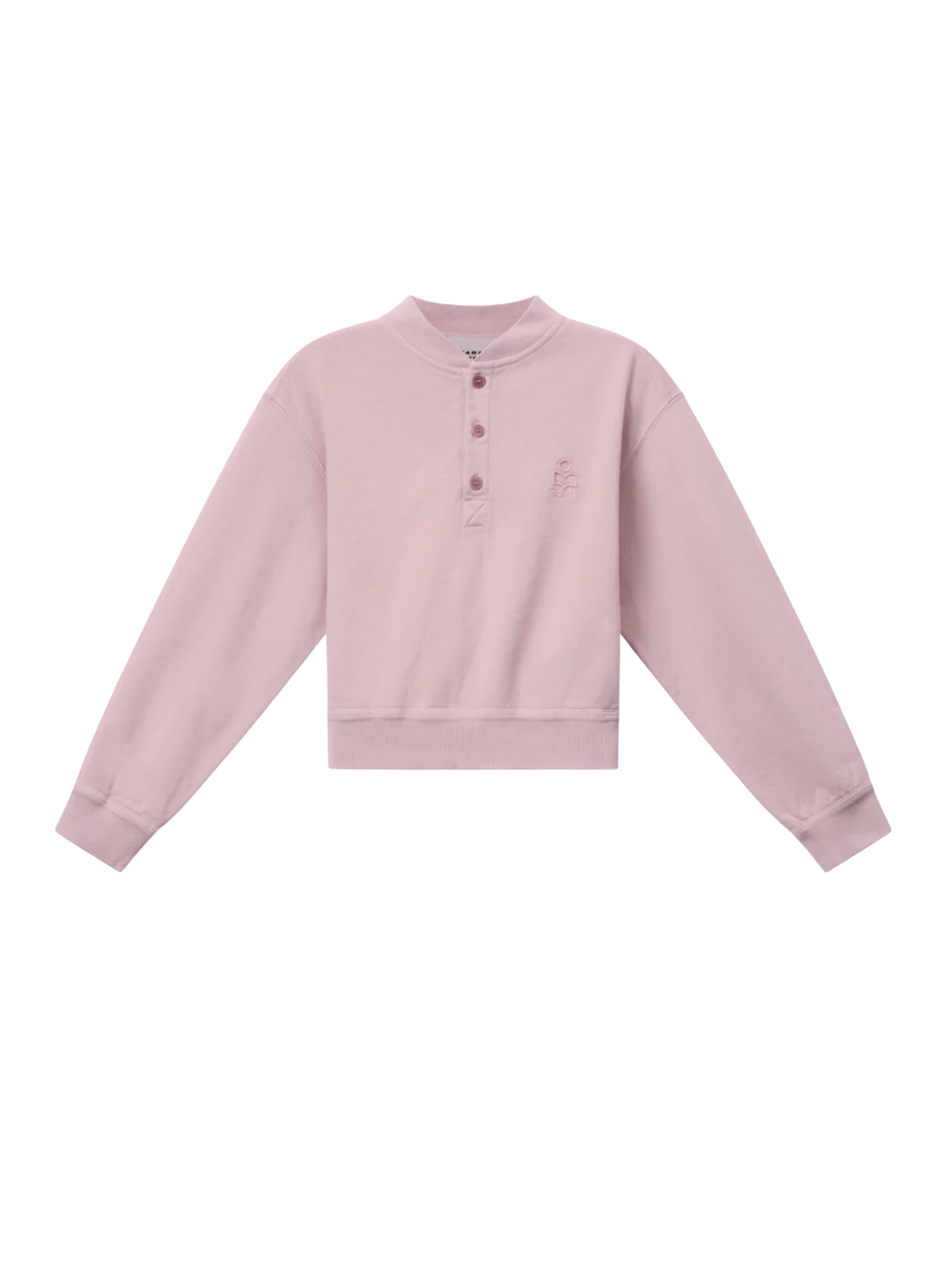 Simony Embroidered Logo Sweater - Light Pink