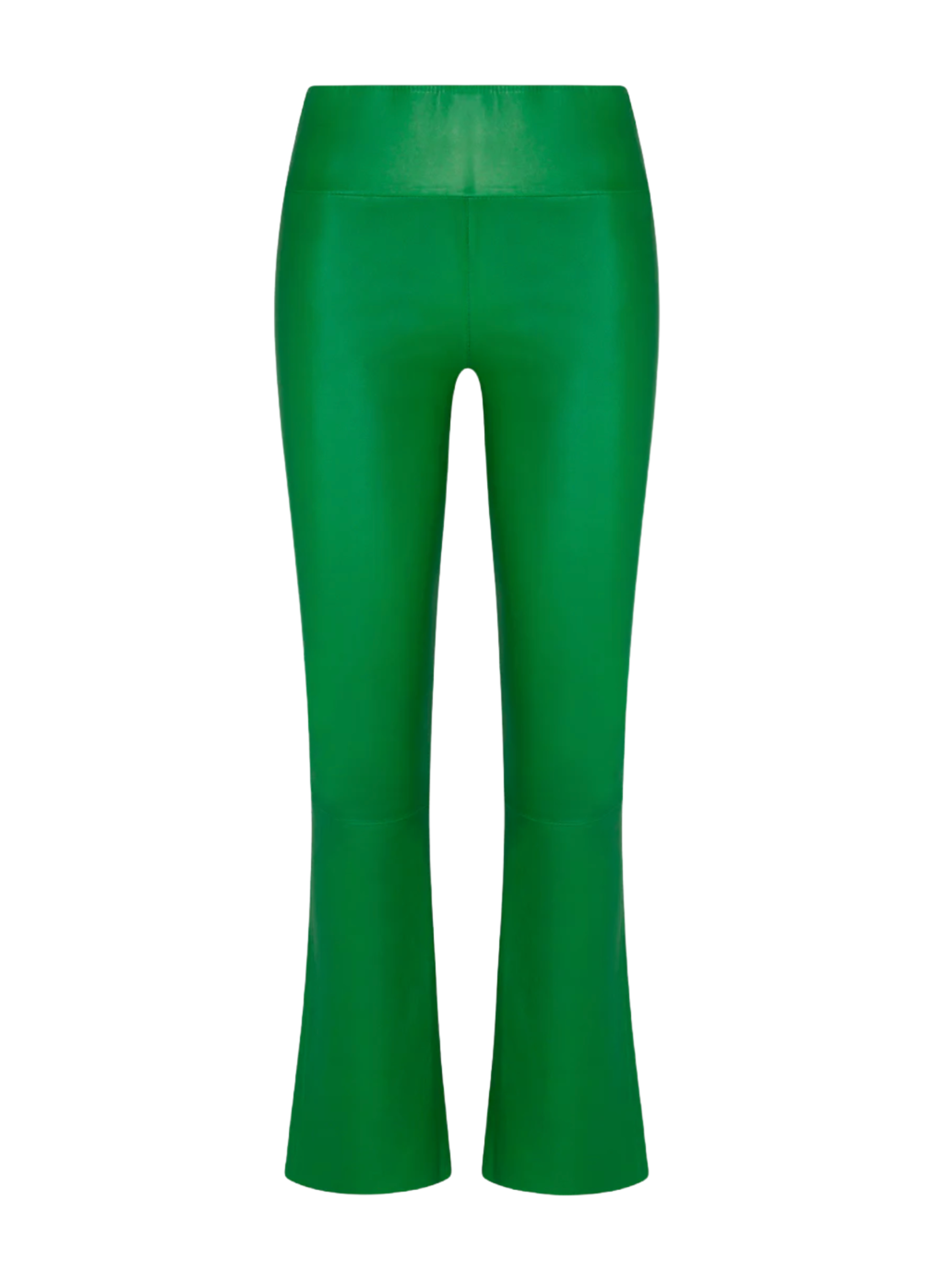 Crop Flare - Kelly Green