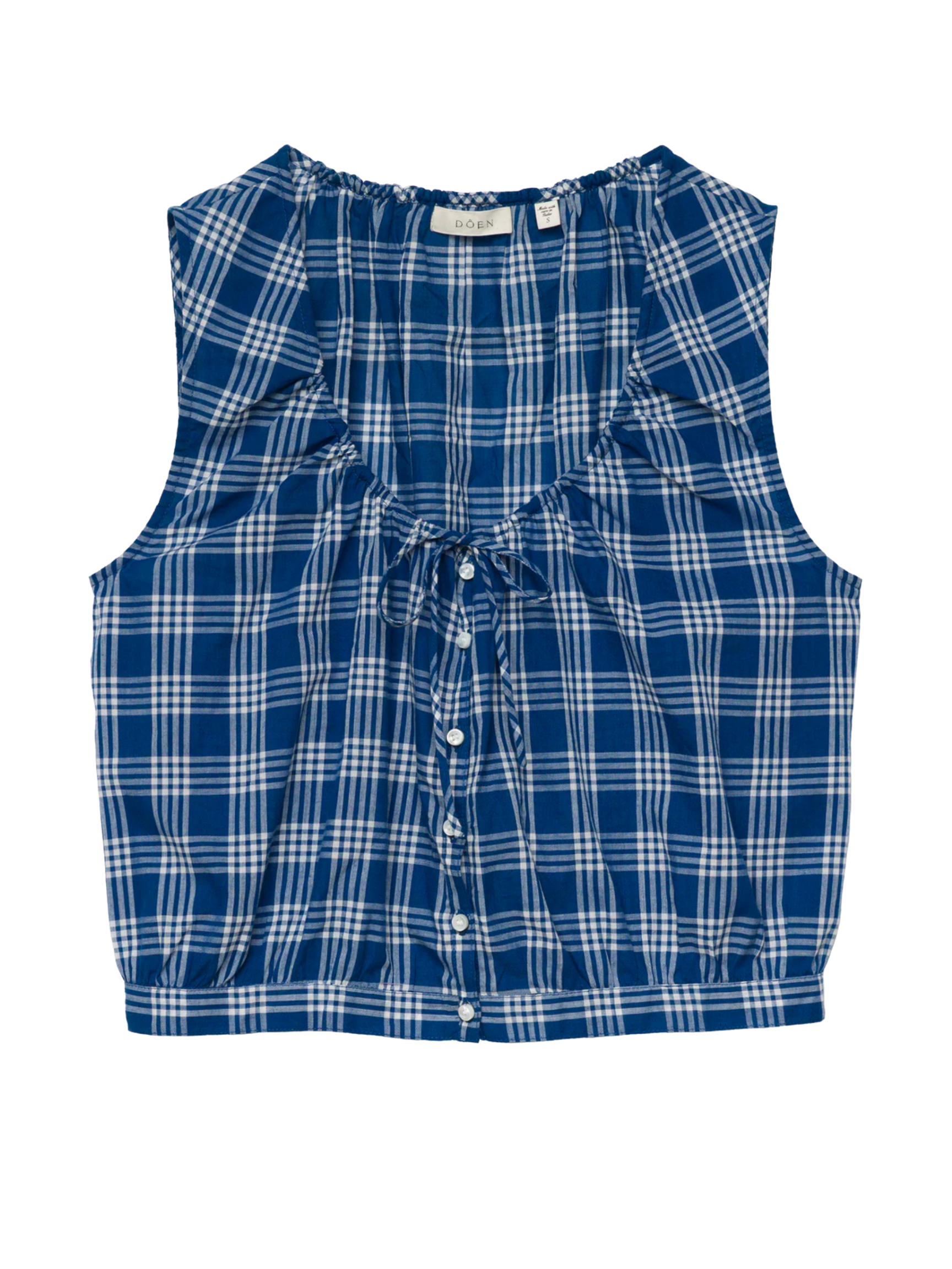 Theo Top - Dorset Plaid
