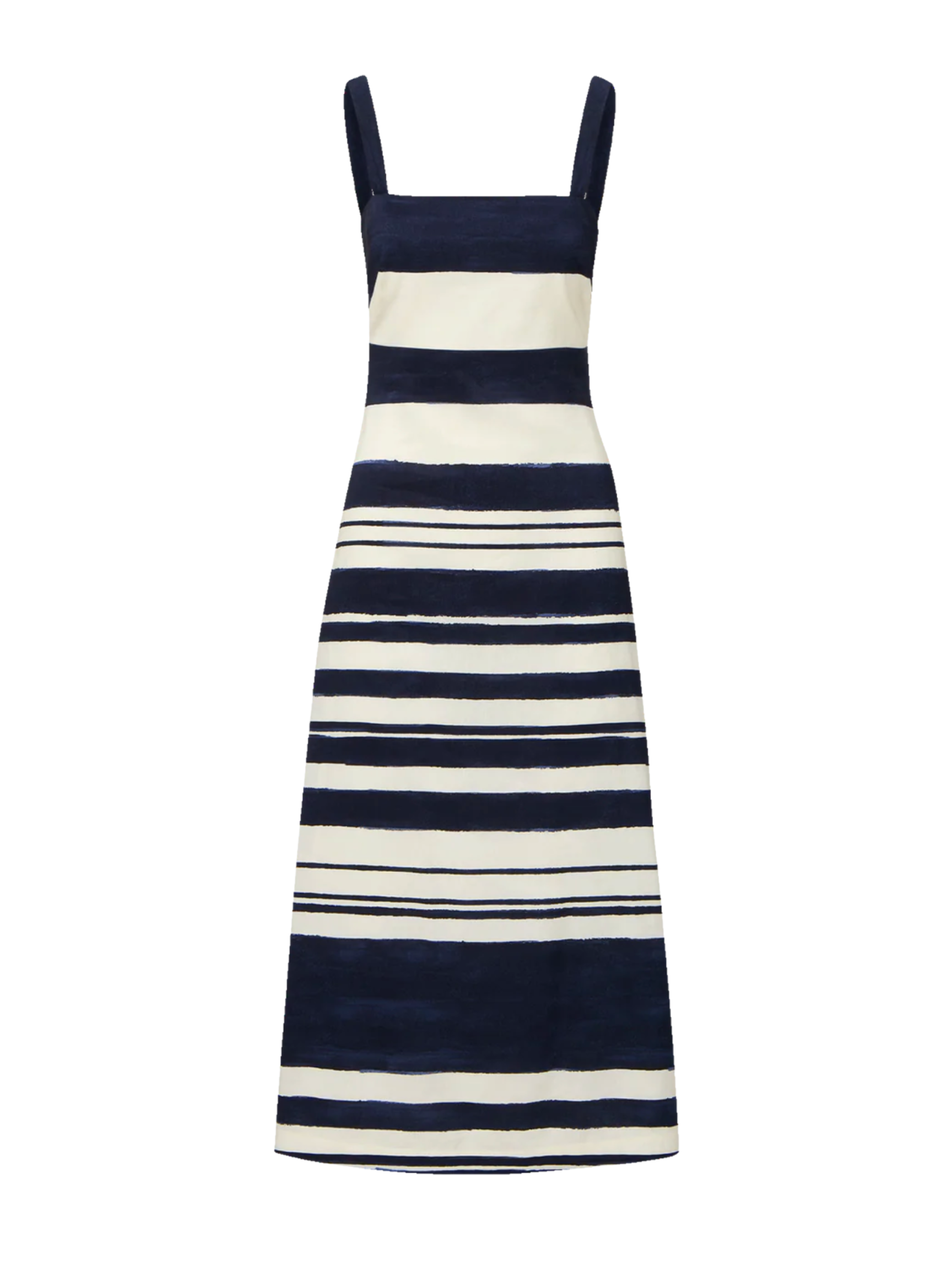 Ella Dress - Navy/Dove
