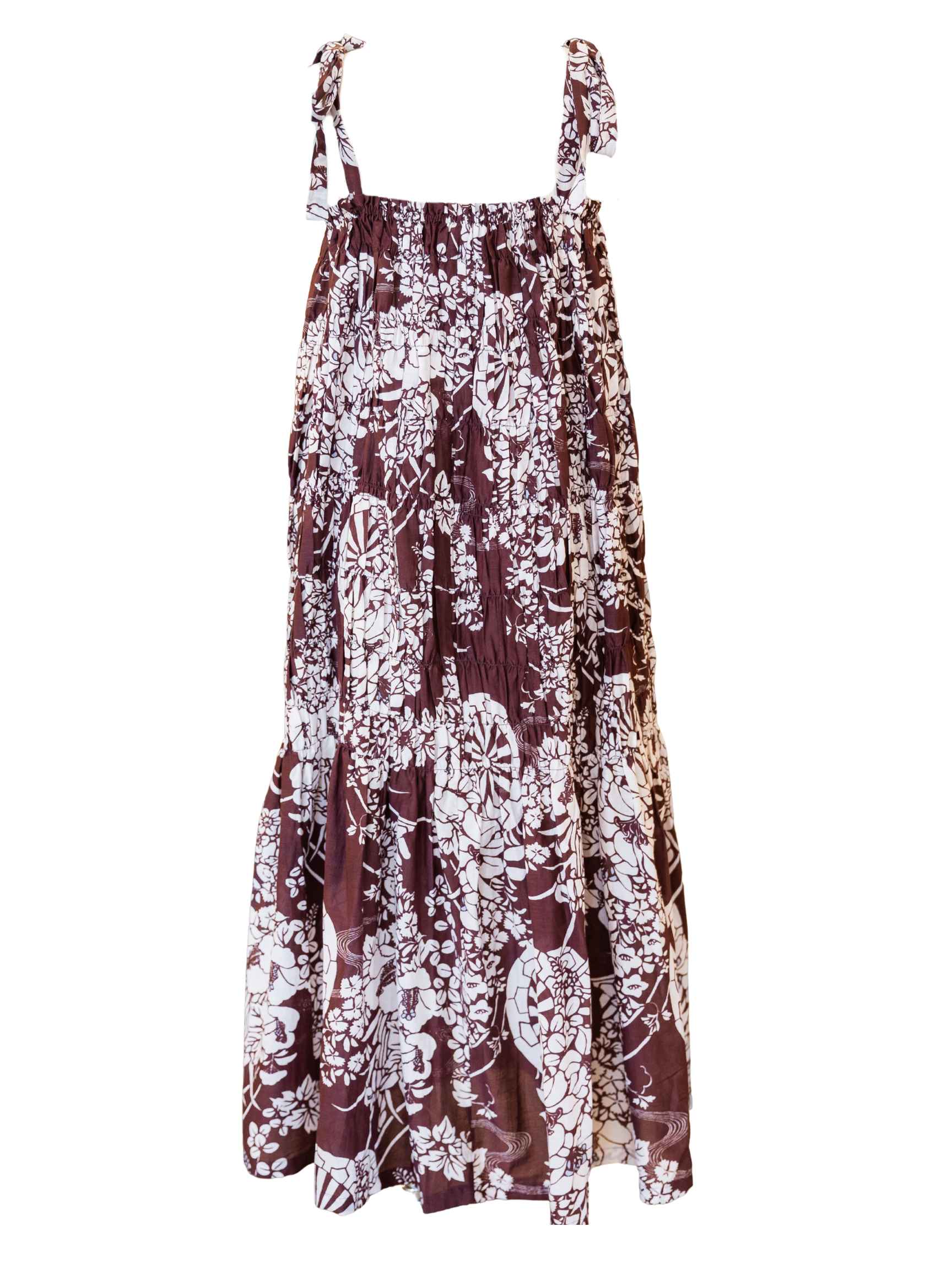 Emrys Auburn Spoke Dress - Dark Brown