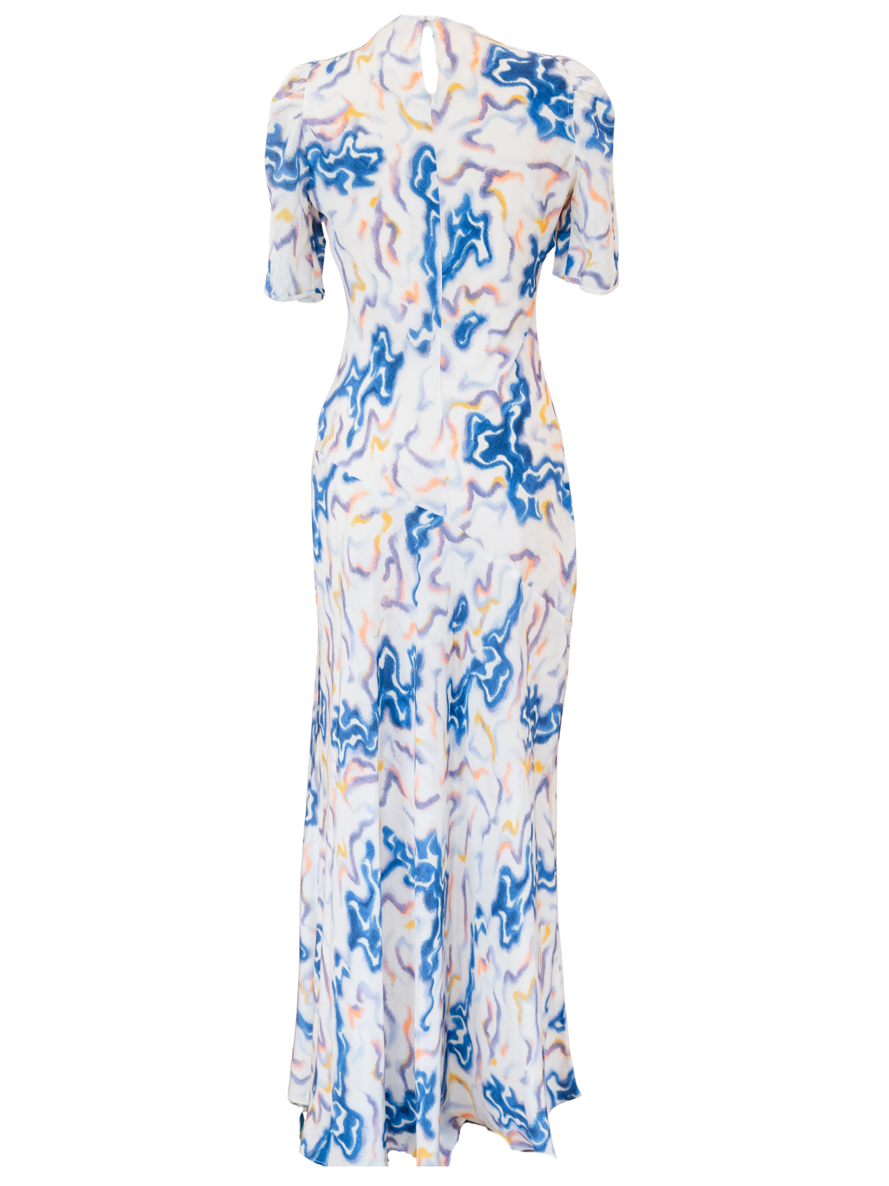Samar SS Silk Dress- Prism