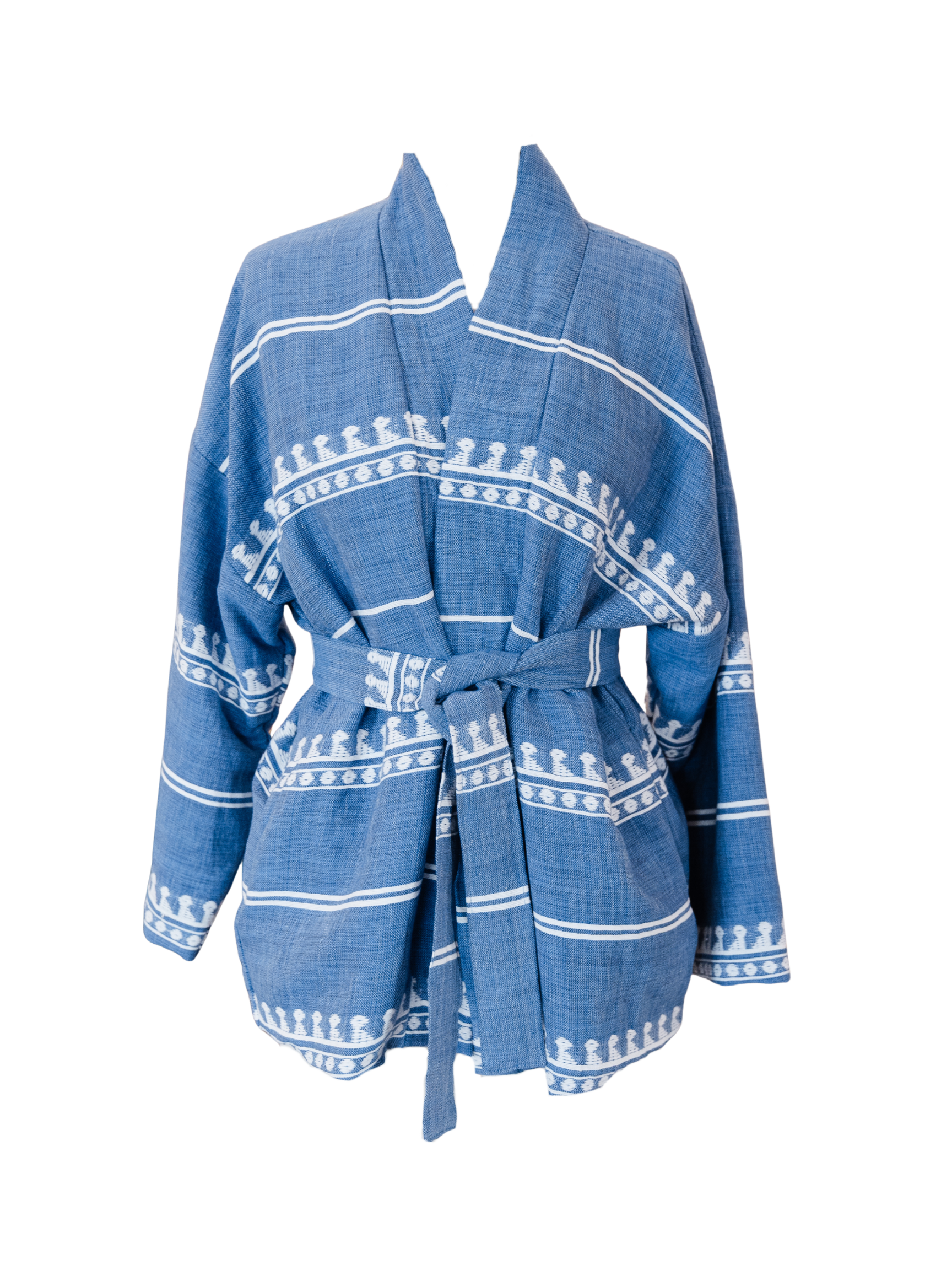 Terara Jacket - Tebibi Blue