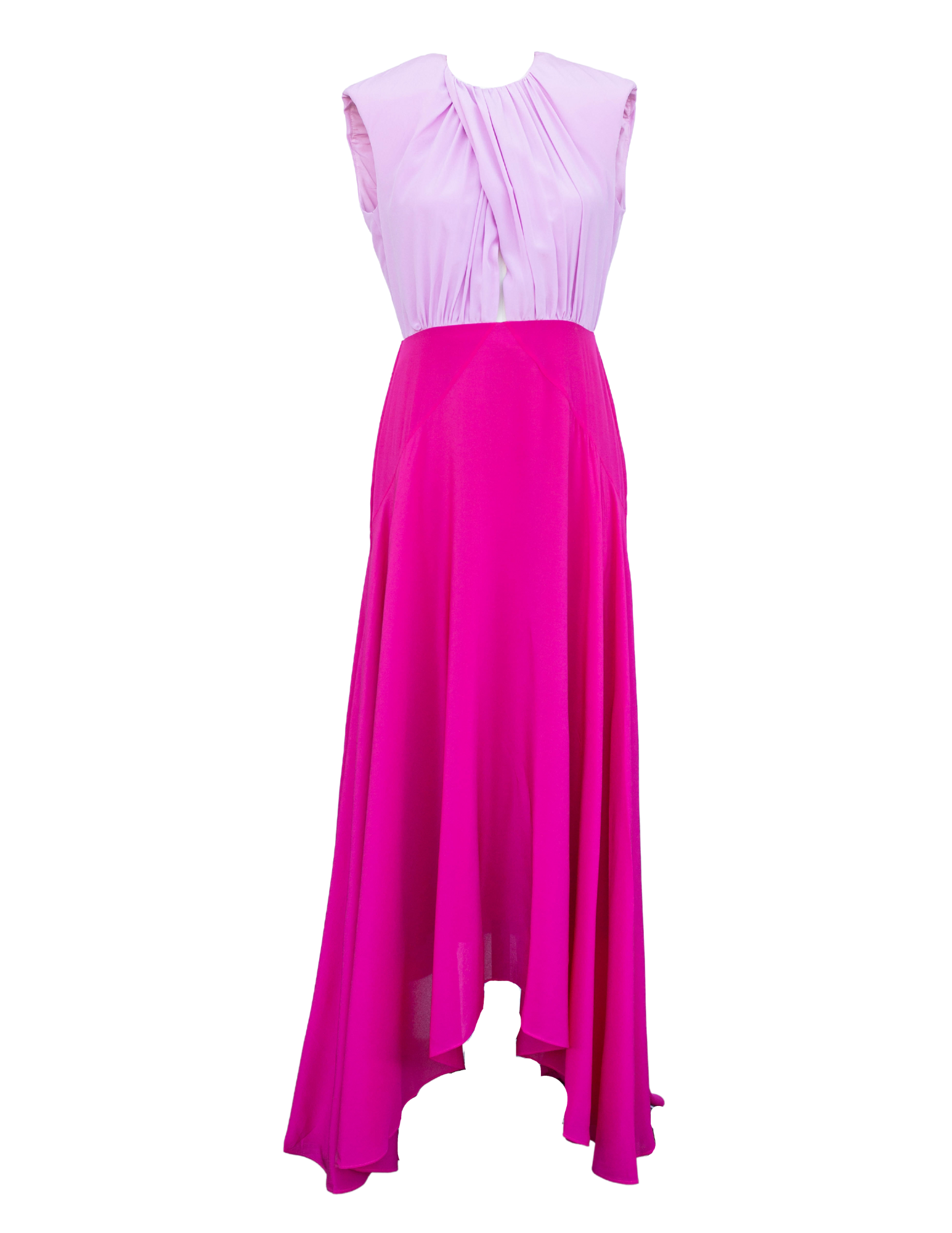 Divya Dress - Light Peony/Raspberry