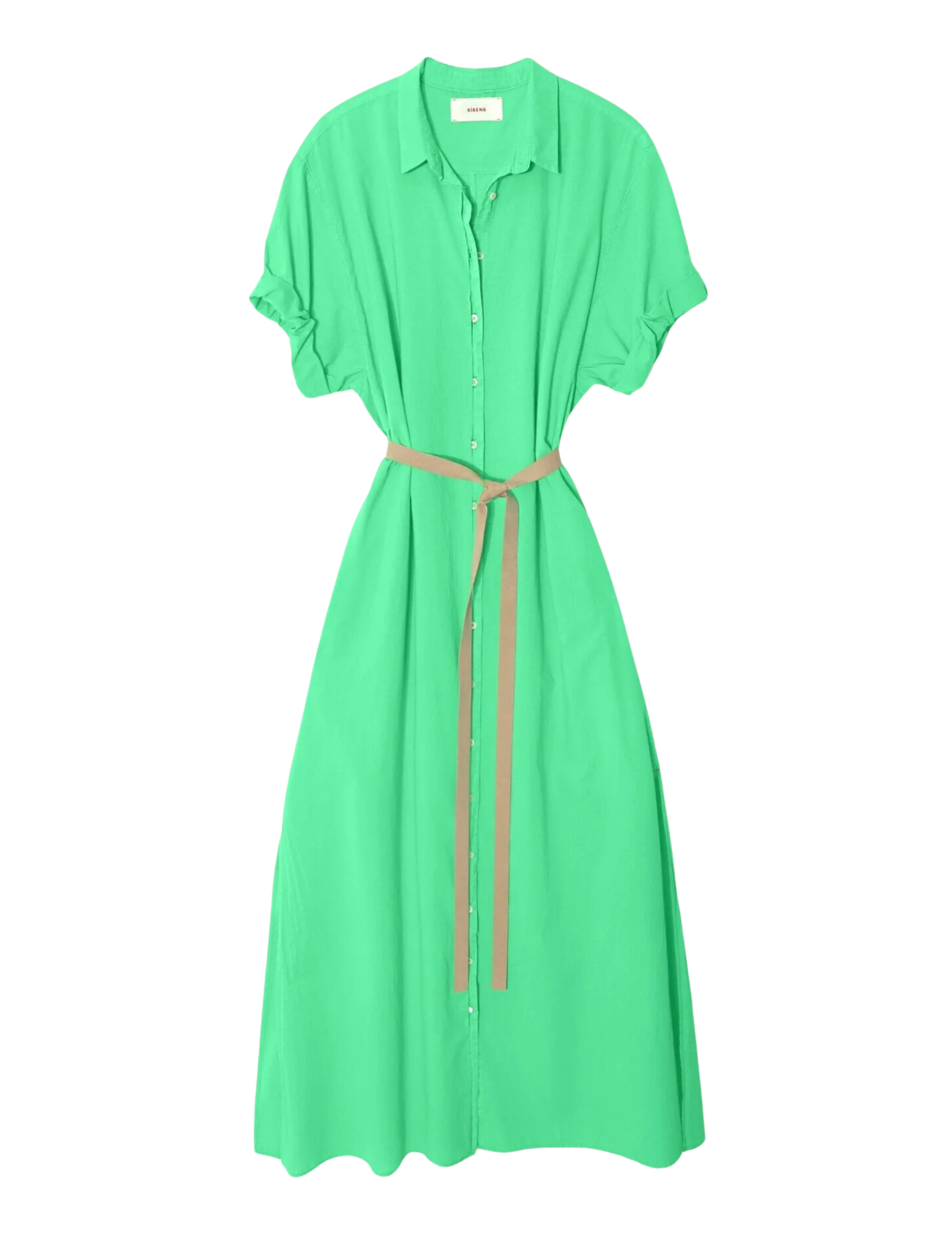 Linnet Dress - Green Glow