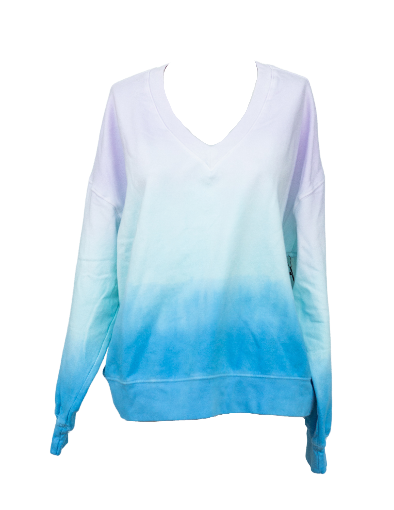 Ava Sweatshirt Ombre - Lavender/Blue