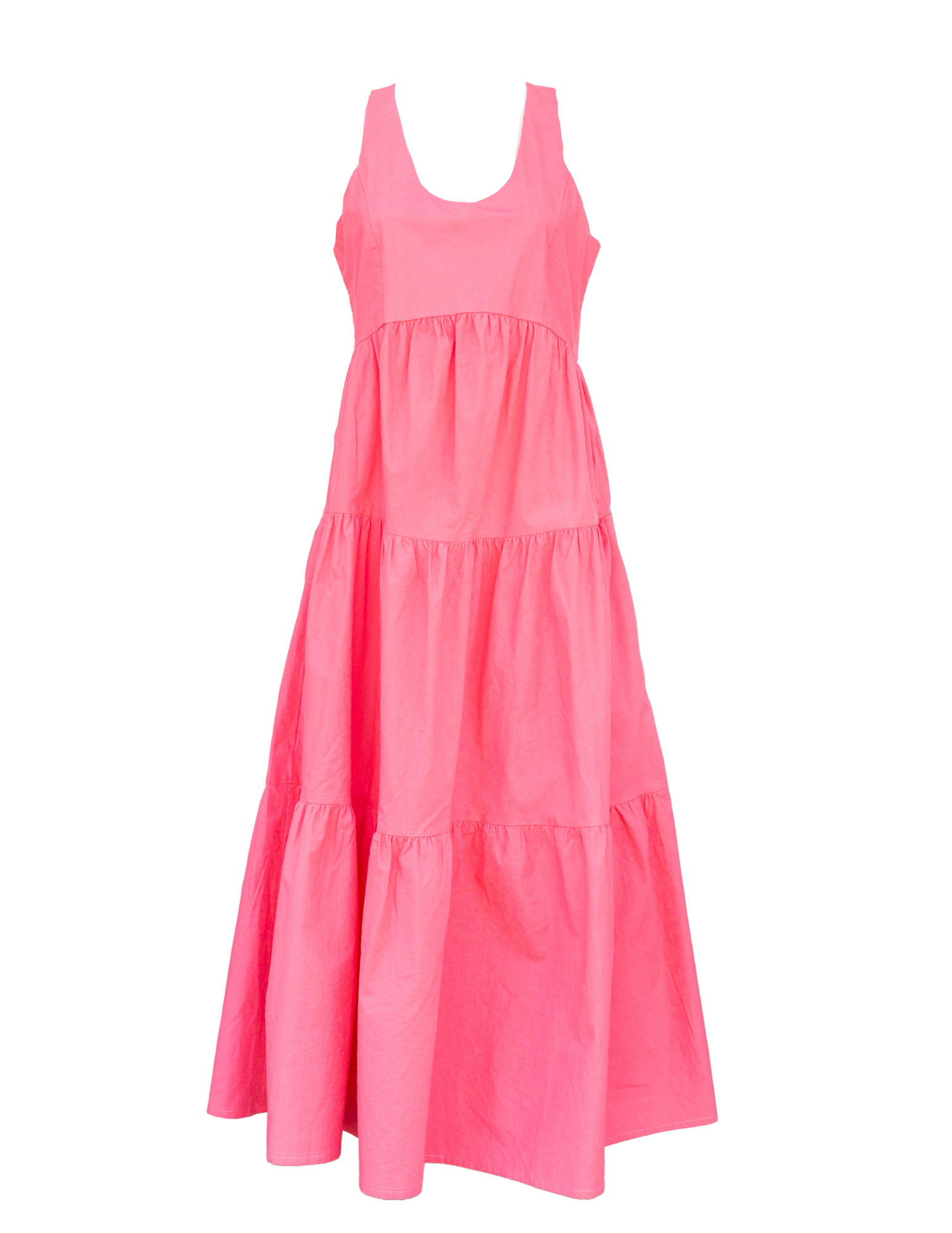 Collier Dress - Coral