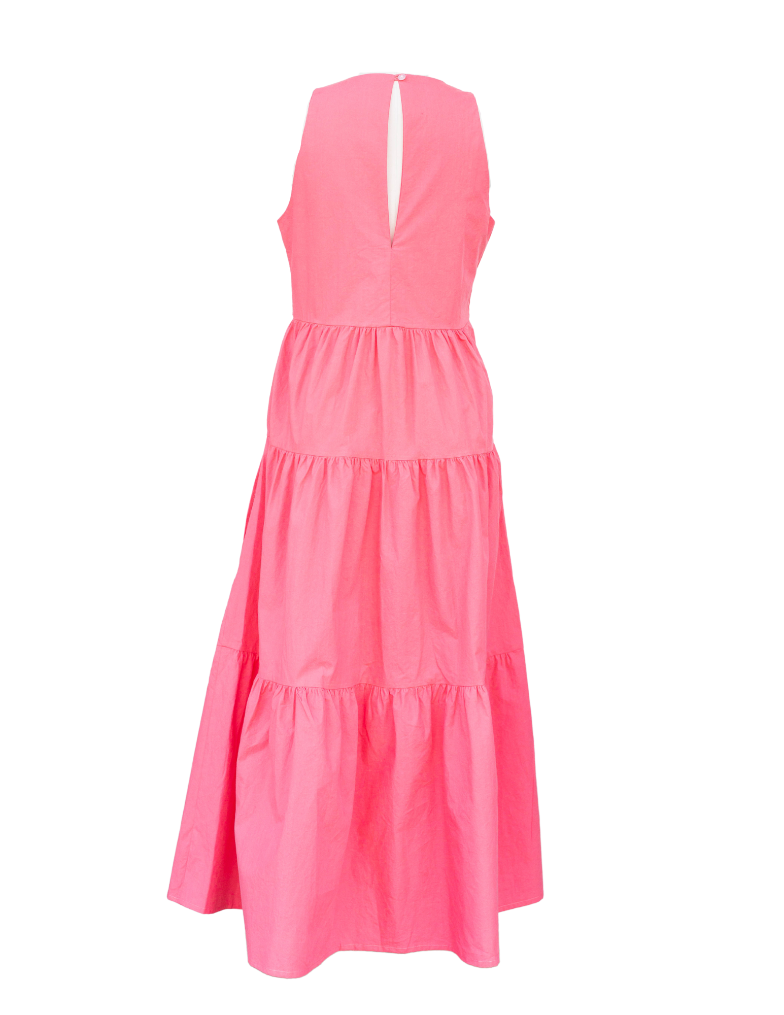 Collier Dress - Coral